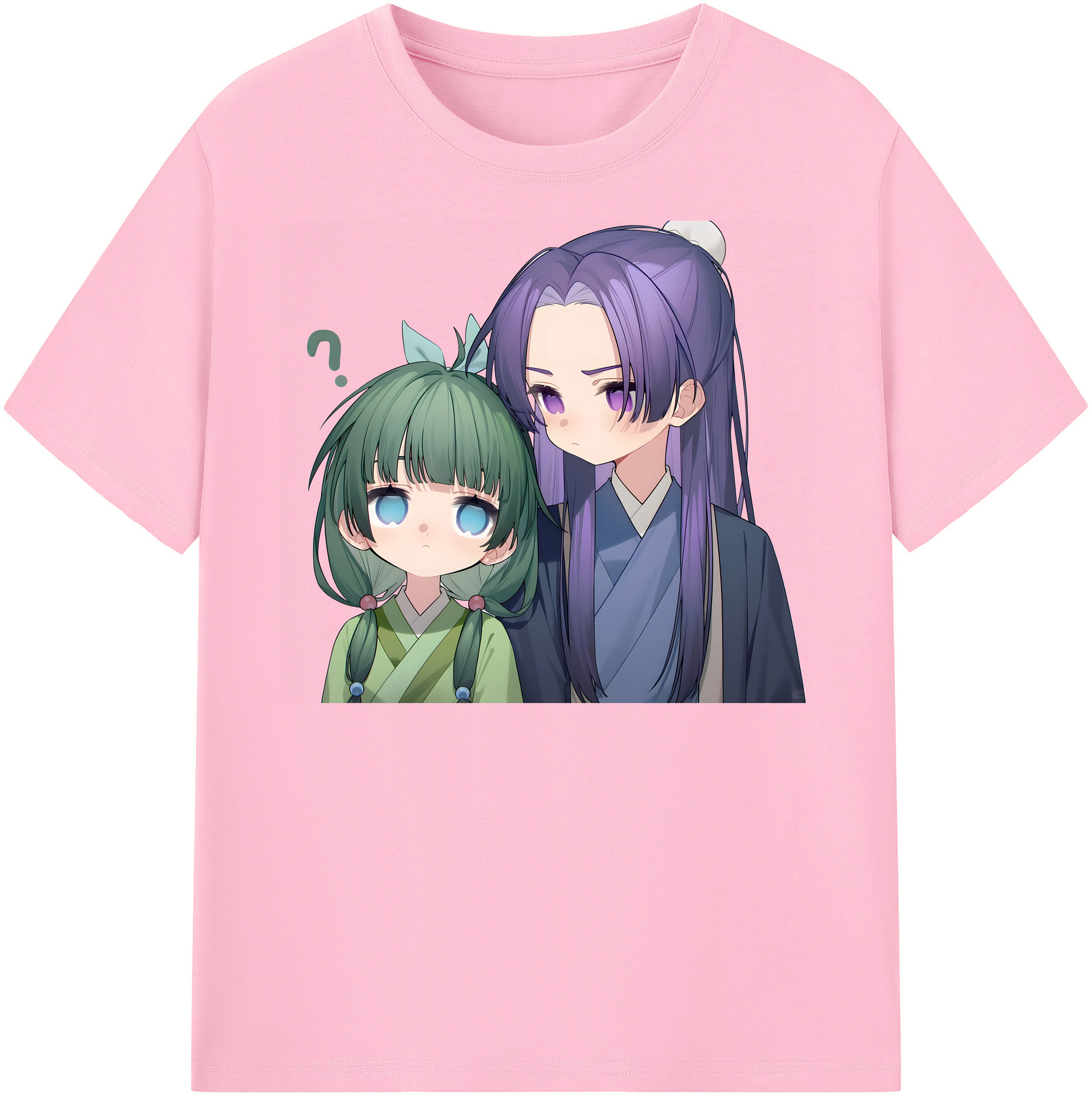 （画像用） 薬屋のひとりごと The Apothecary Diaries 綿100％半袖Tシャツ（フロントプリント）