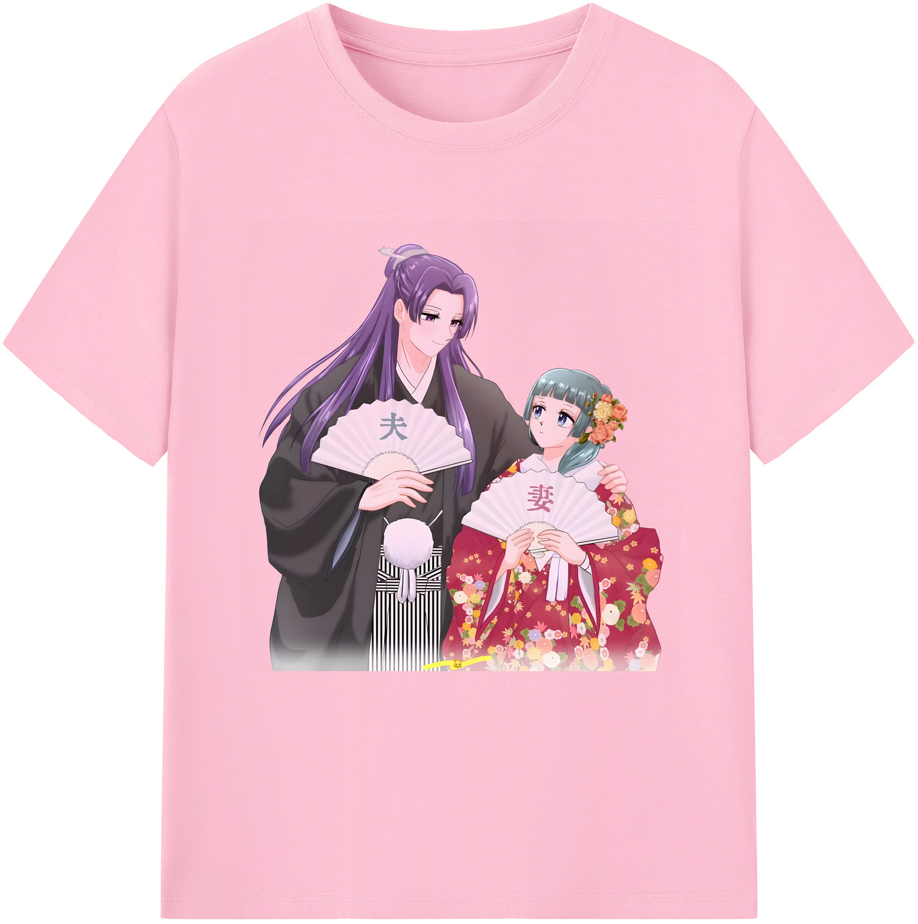 （画像用） 薬屋のひとりごと The Apothecary Diaries 綿100％半袖Tシャツ（フロントプリント）