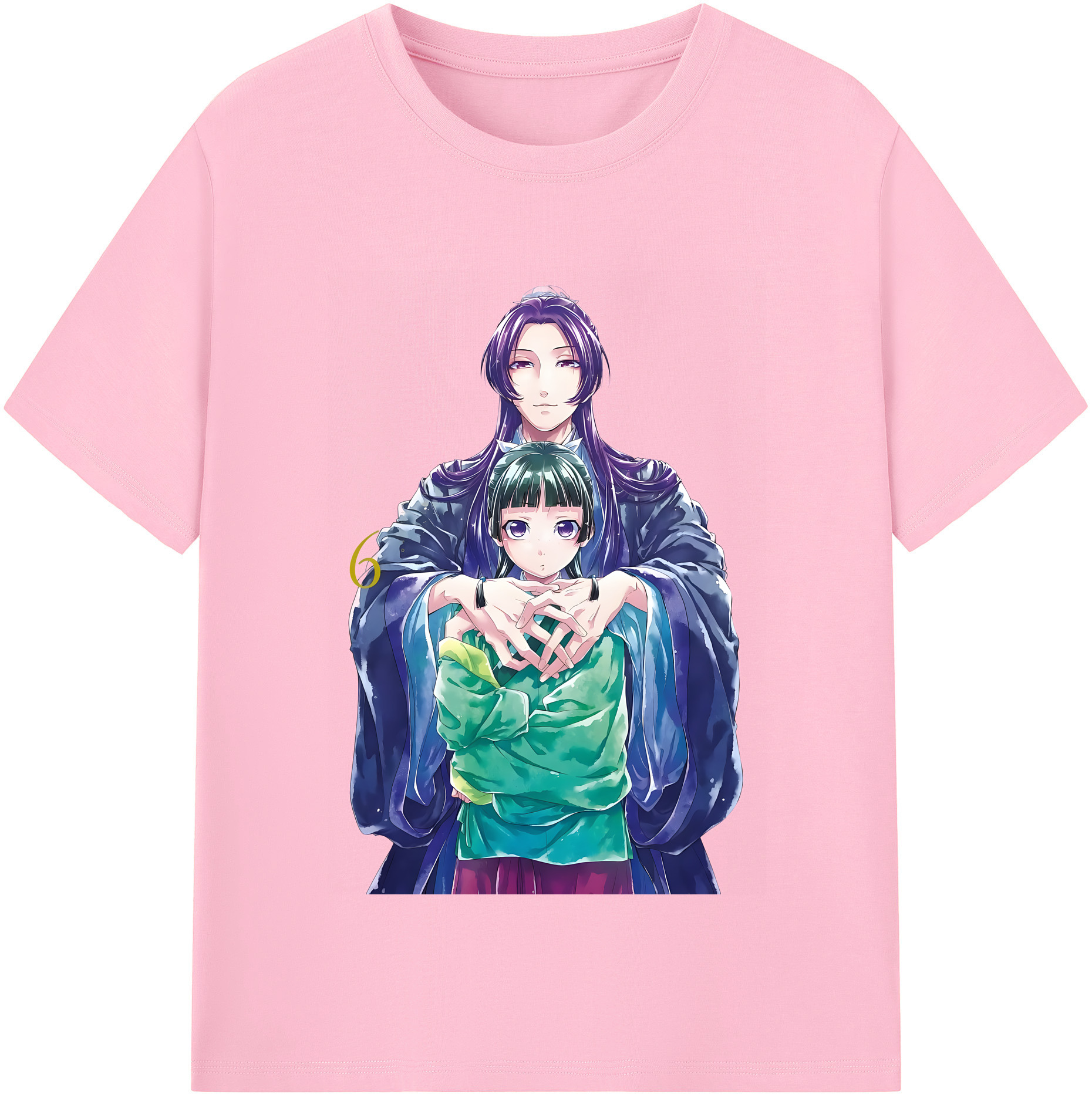（画像用） 薬屋のひとりごと The Apothecary Diaries 綿100％半袖Tシャツ（フロントプリント）