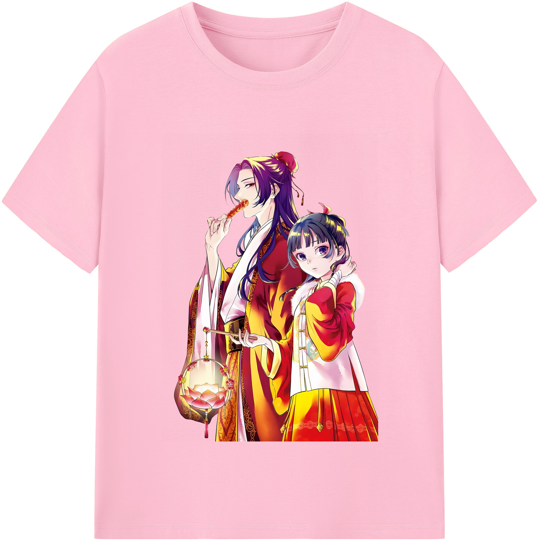 （画像用） 薬屋のひとりごと The Apothecary Diaries 綿100％半袖Tシャツ（フロントプリント）