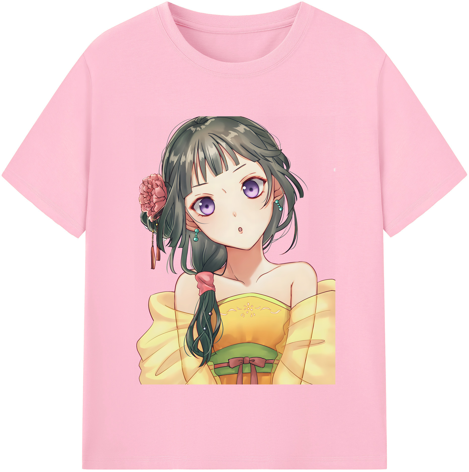 （画像用） 薬屋のひとりごと The Apothecary Diaries 綿100％半袖Tシャツ（フロントプリント）