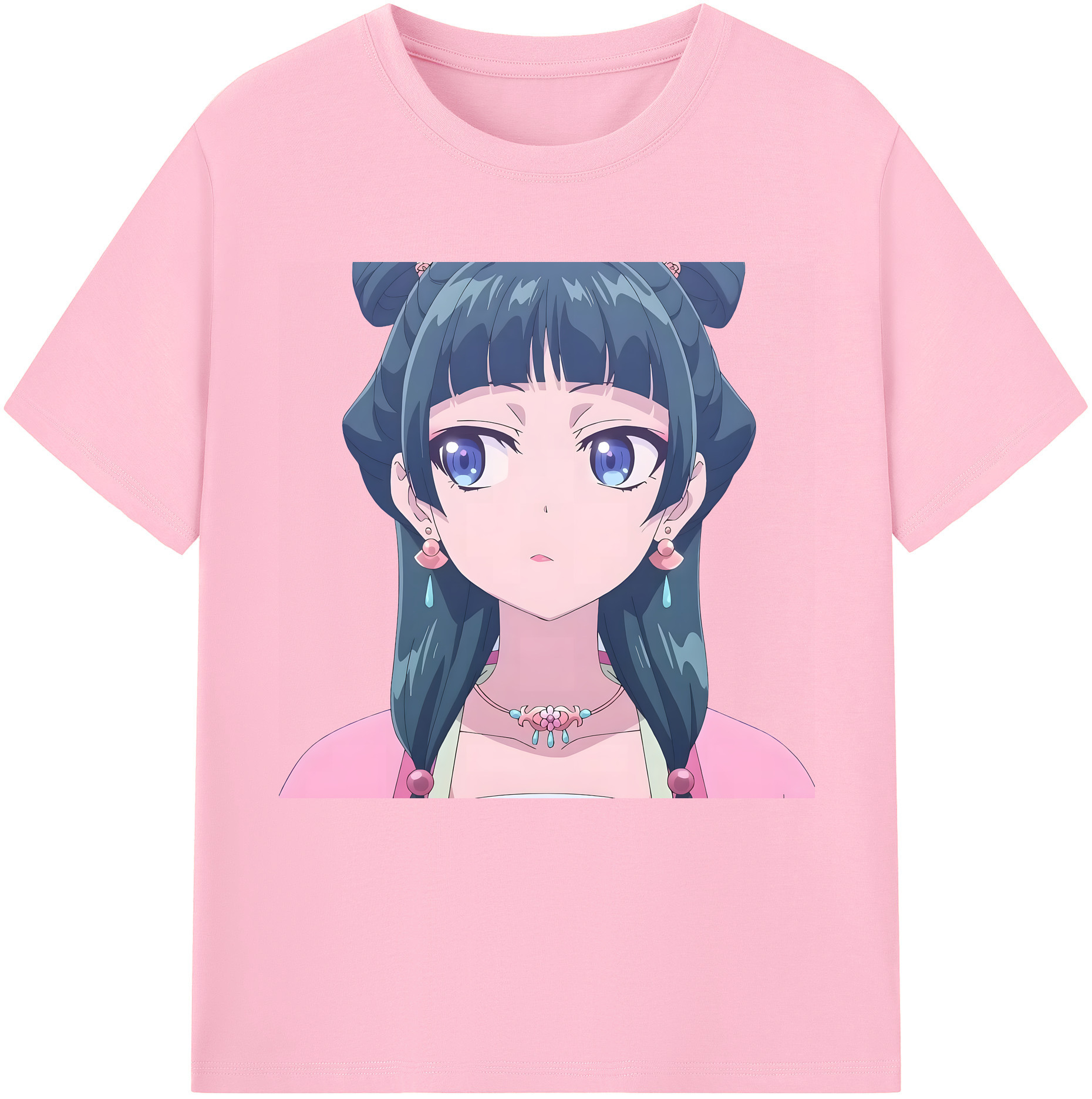 （画像用） 薬屋のひとりごと The Apothecary Diaries 綿100％半袖Tシャツ（フロントプリント）