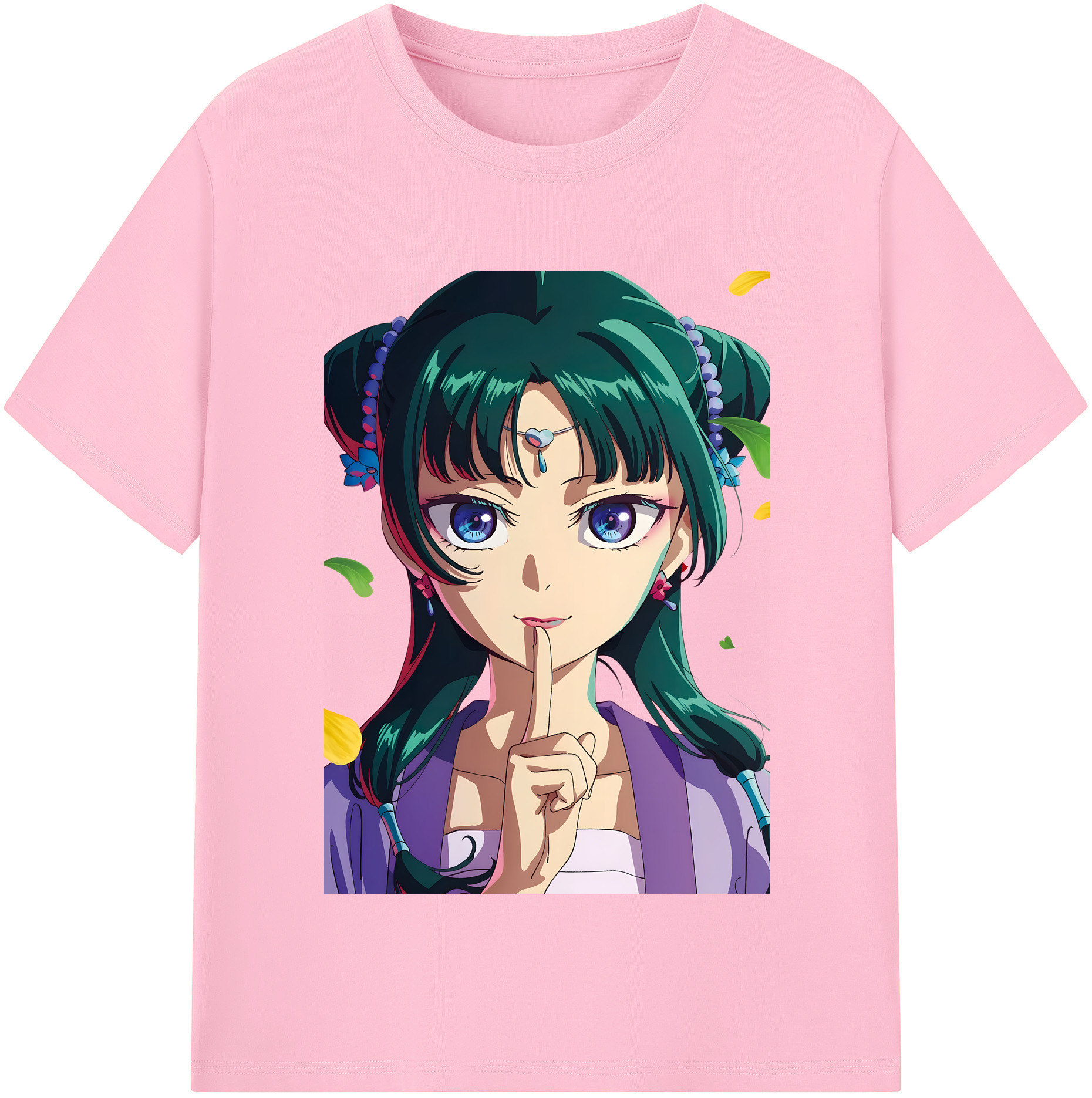 （画像用） 薬屋のひとりごと The Apothecary Diaries 綿100％半袖Tシャツ（フロントプリント）