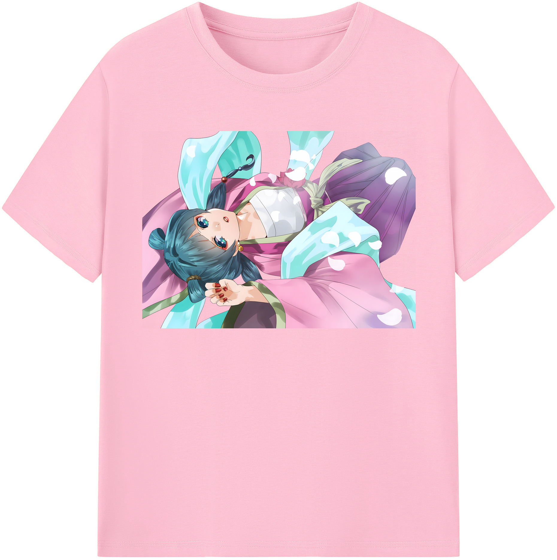 （画像用） 薬屋のひとりごと The Apothecary Diaries 綿100％半袖Tシャツ（フロントプリント）
