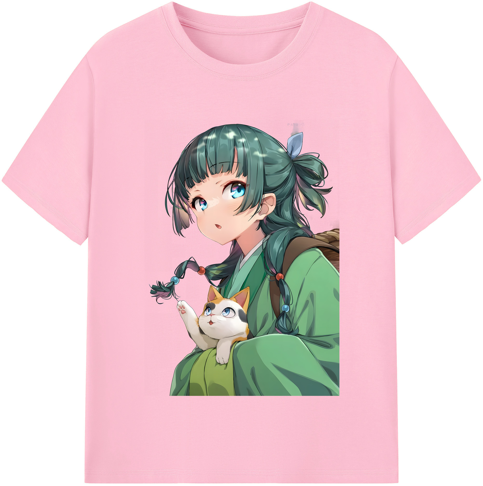 （画像用） 薬屋のひとりごと The Apothecary Diaries 綿100％半袖Tシャツ（フロントプリント）