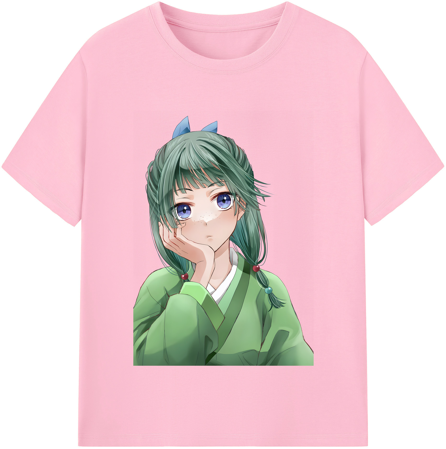 （画像用） 薬屋のひとりごと The Apothecary Diaries 綿100％半袖Tシャツ（フロントプリント）