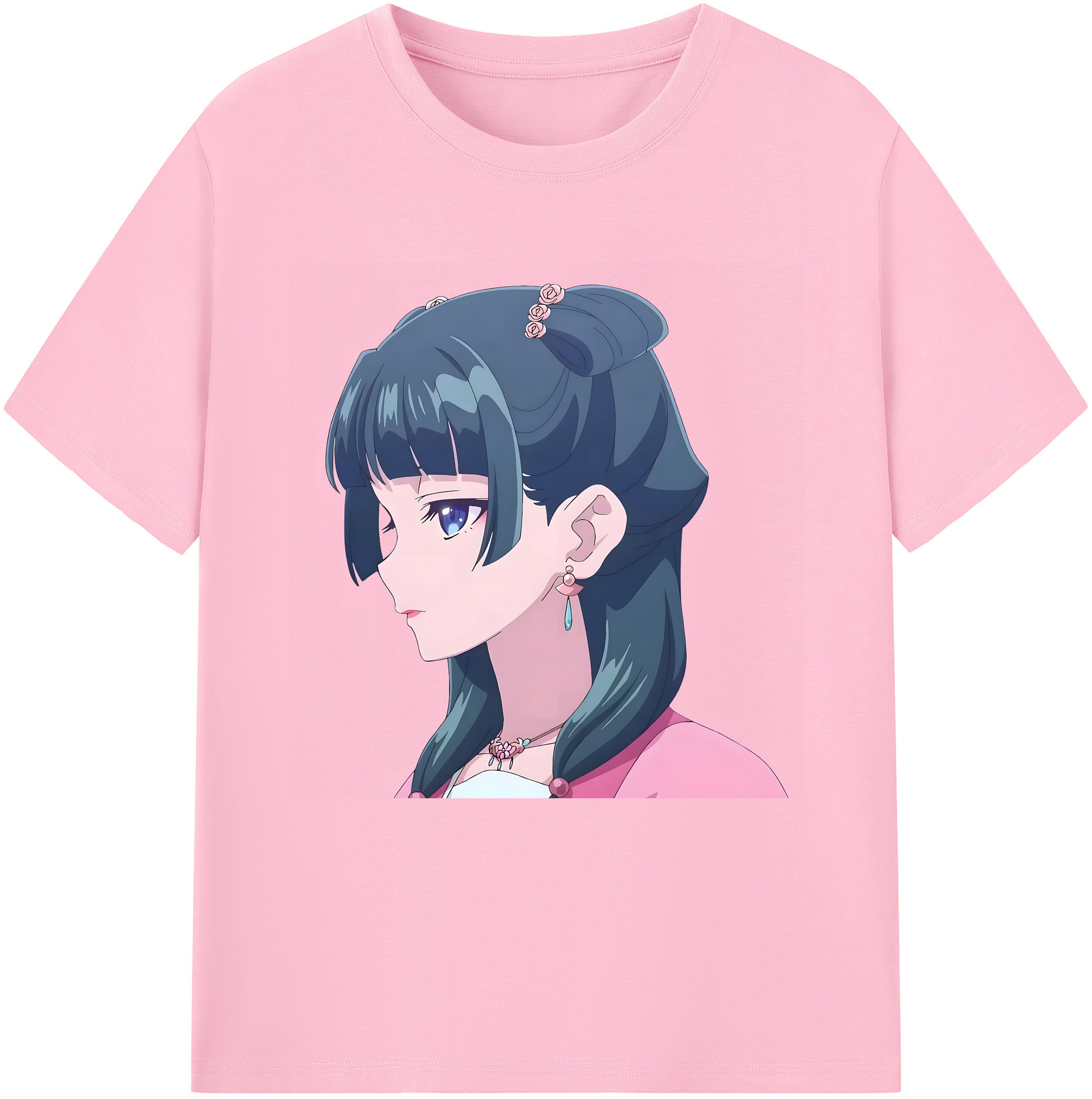 （画像用） 薬屋のひとりごと The Apothecary Diaries 綿100％半袖Tシャツ（フロントプリント）