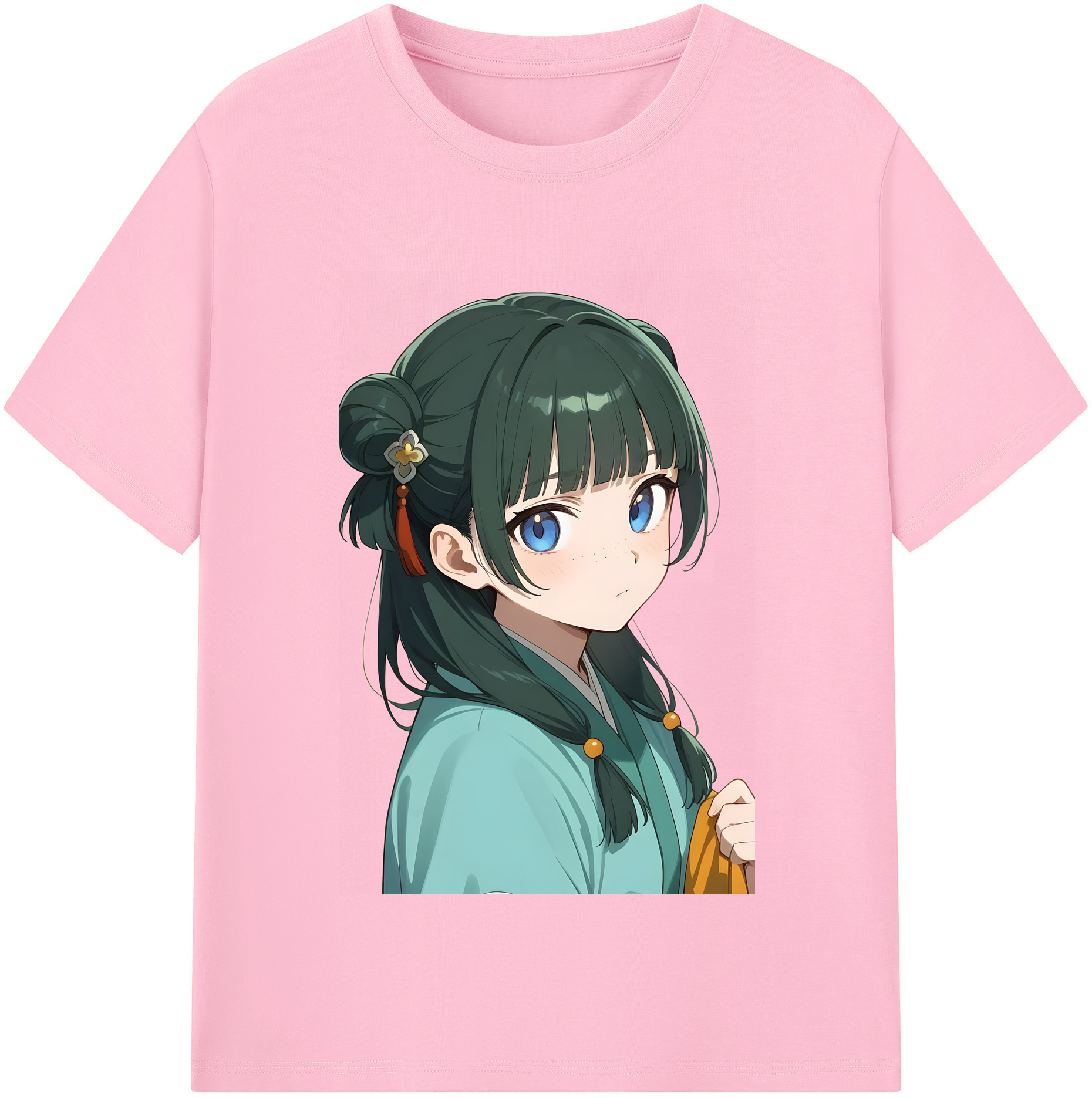 （画像用） 薬屋のひとりごと The Apothecary Diaries 綿100％半袖Tシャツ（フロントプリント）