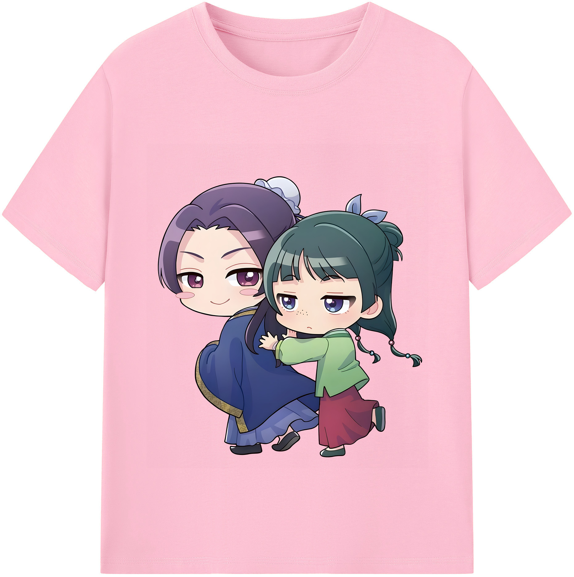 （画像用） 薬屋のひとりごと The Apothecary Diaries 綿100％半袖Tシャツ（フロントプリント）