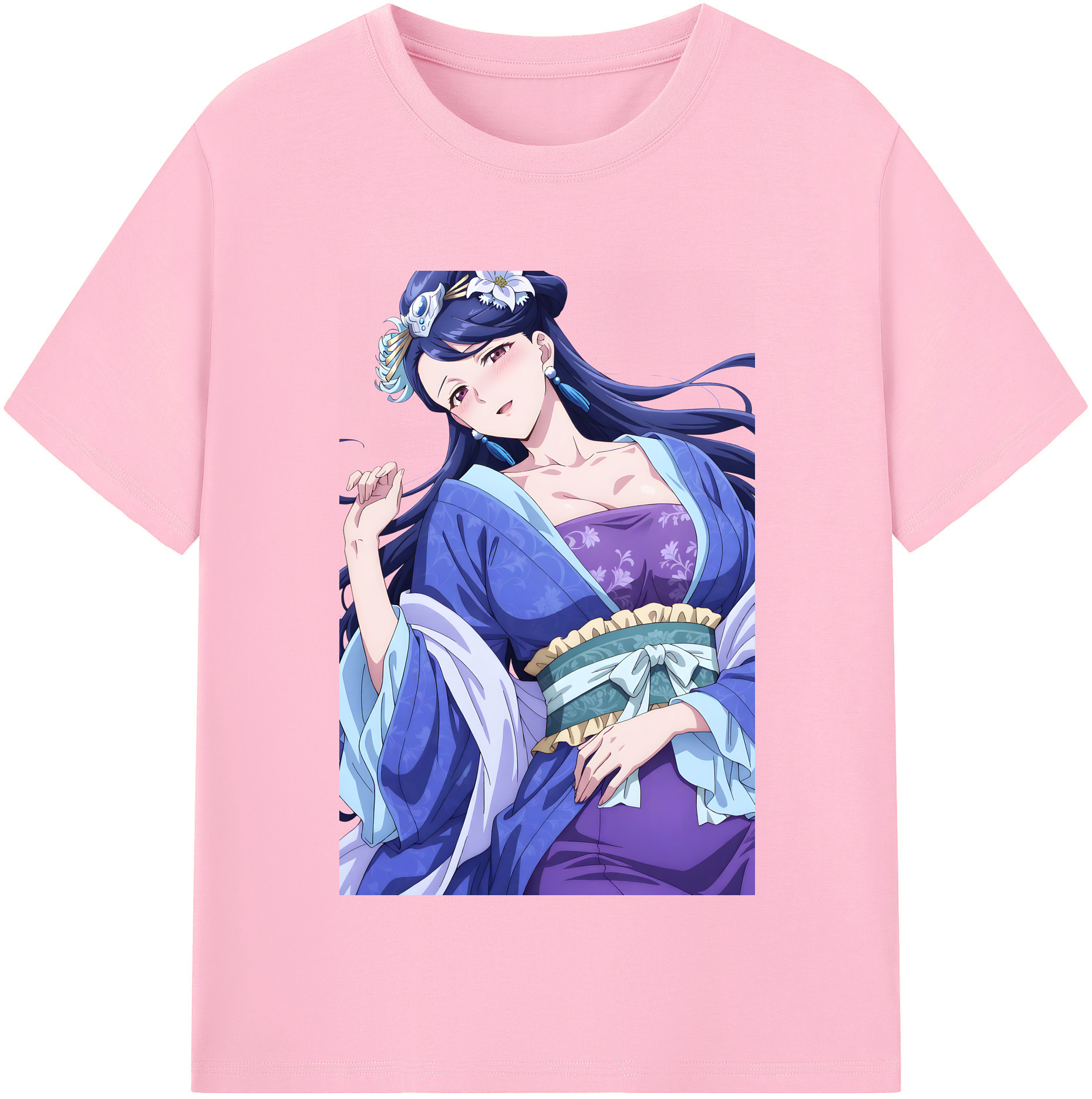 （画像用） 薬屋のひとりごと The Apothecary Diaries 綿100％半袖Tシャツ（フロントプリント）