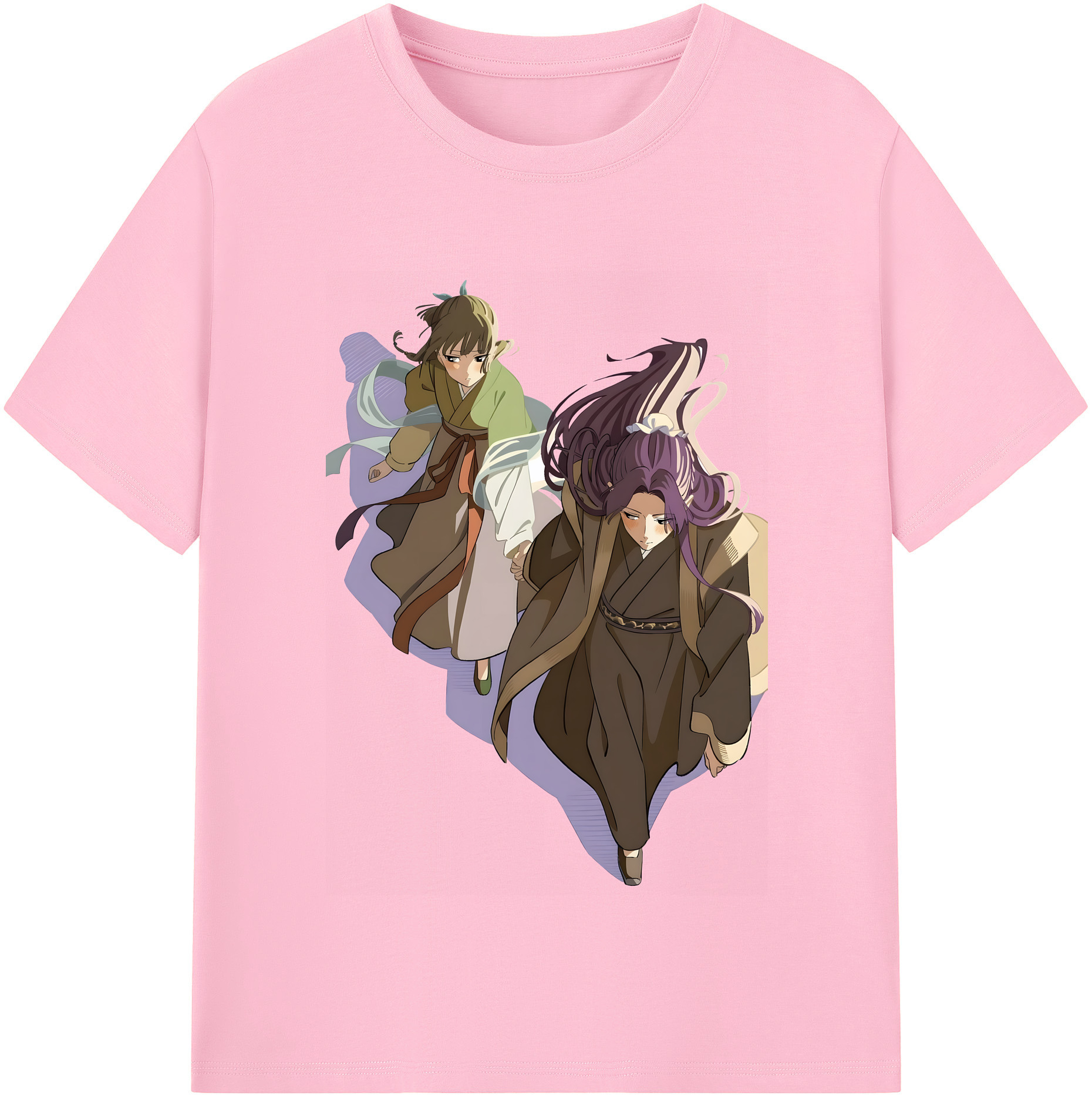 （画像用） 薬屋のひとりごと The Apothecary Diaries 綿100％半袖Tシャツ（フロントプリント）