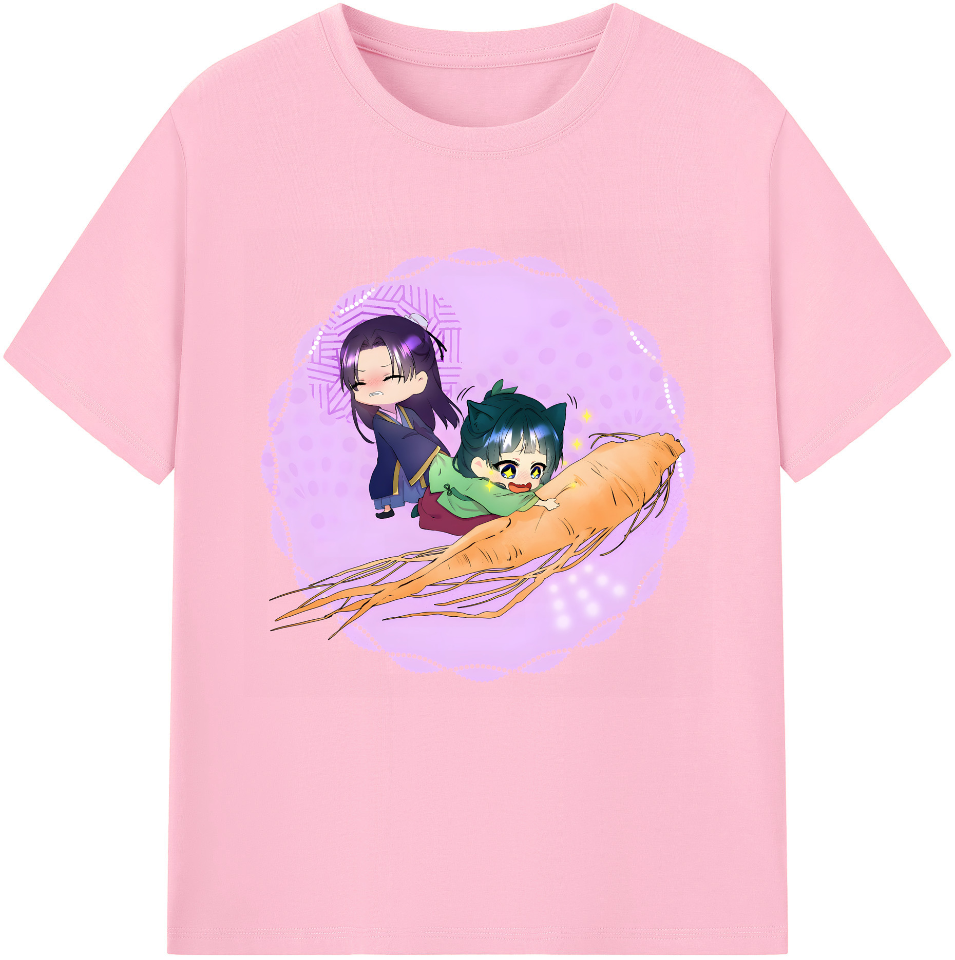 （画像用） 薬屋のひとりごと The Apothecary Diaries 綿100％半袖Tシャツ（フロントプリント）