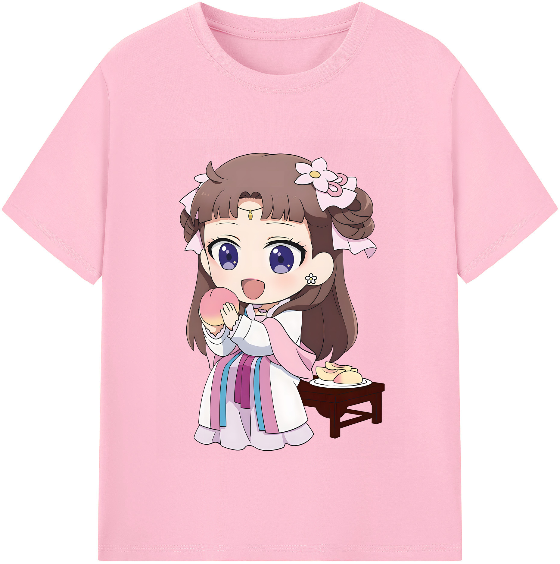 （画像用） 薬屋のひとりごと The Apothecary Diaries 綿100％半袖Tシャツ（フロントプリント）
