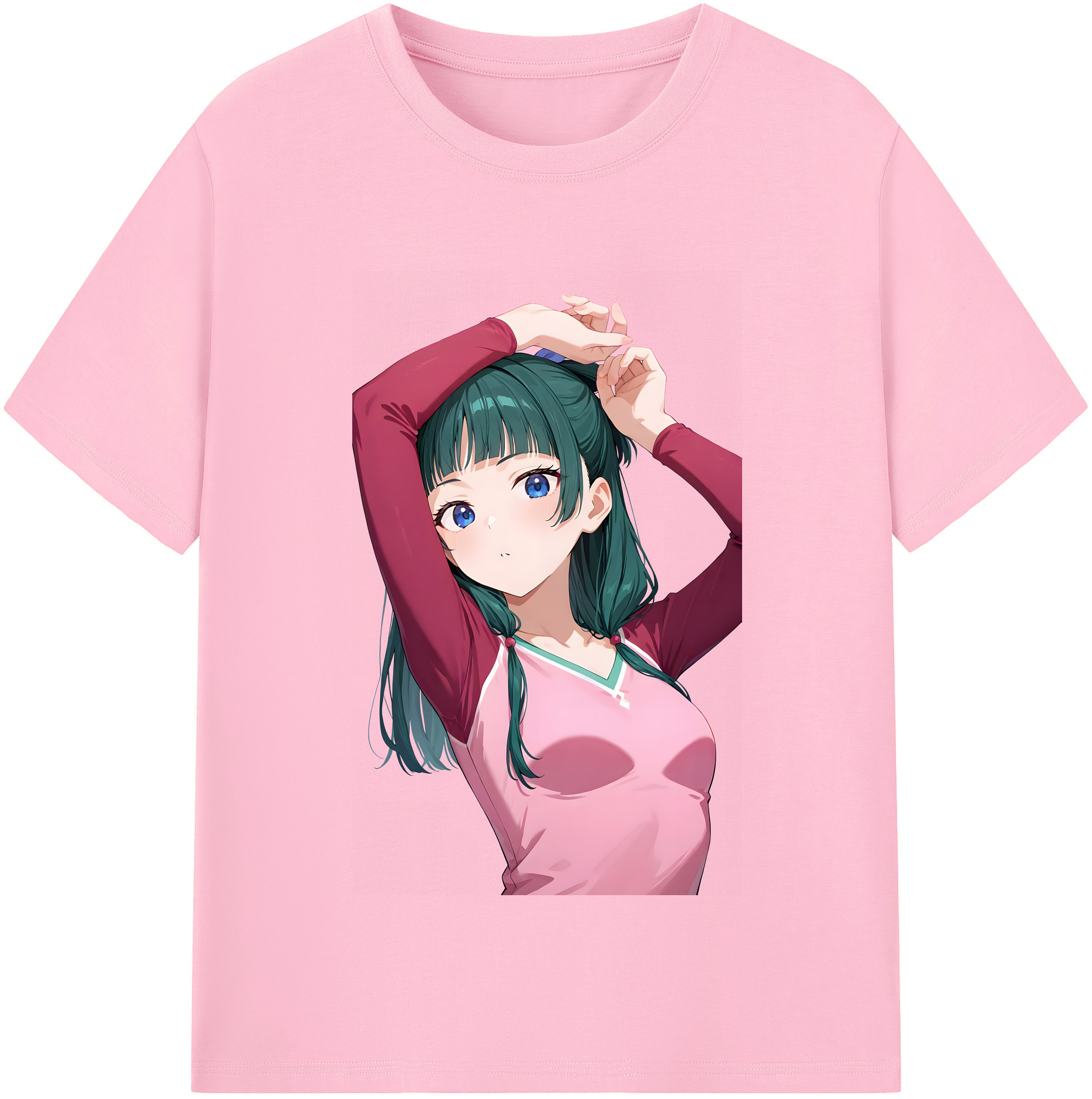（画像用） 薬屋のひとりごと The Apothecary Diaries 綿100％半袖Tシャツ（フロントプリント）
