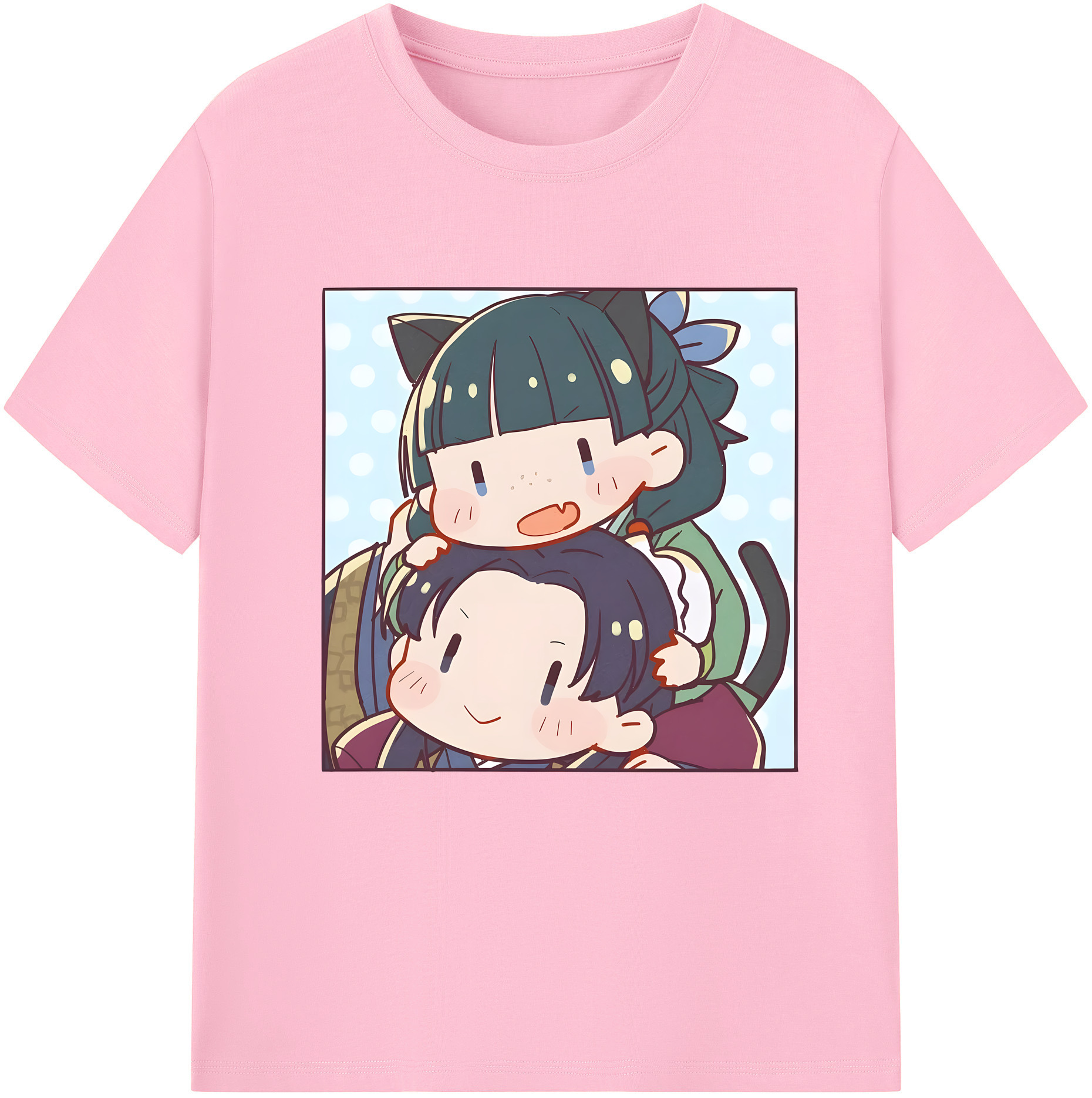 （画像用） 薬屋のひとりごと The Apothecary Diaries 綿100％半袖Tシャツ（フロントプリント）
