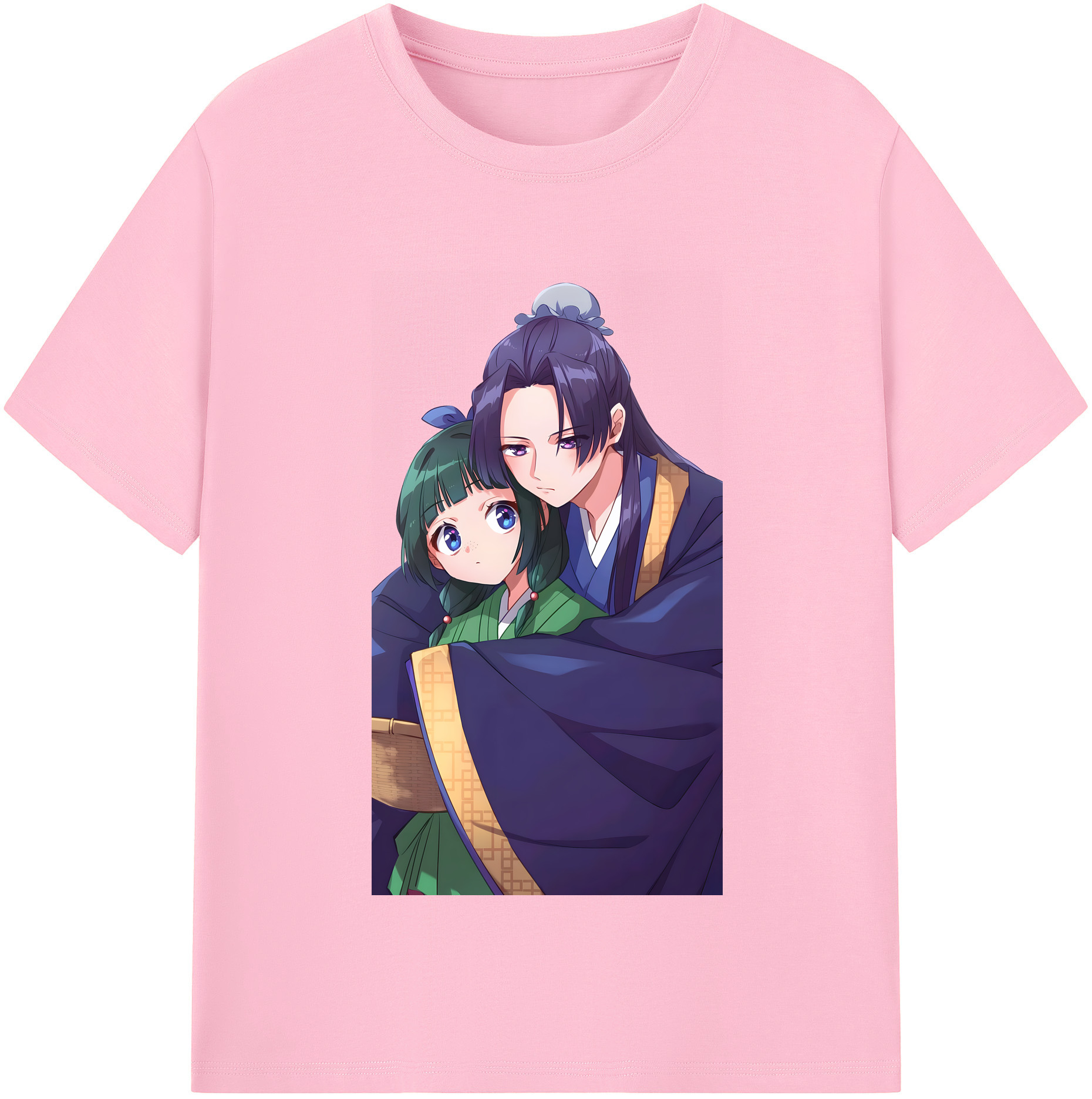 （画像用） 薬屋のひとりごと The Apothecary Diaries 綿100％半袖Tシャツ（フロントプリント）