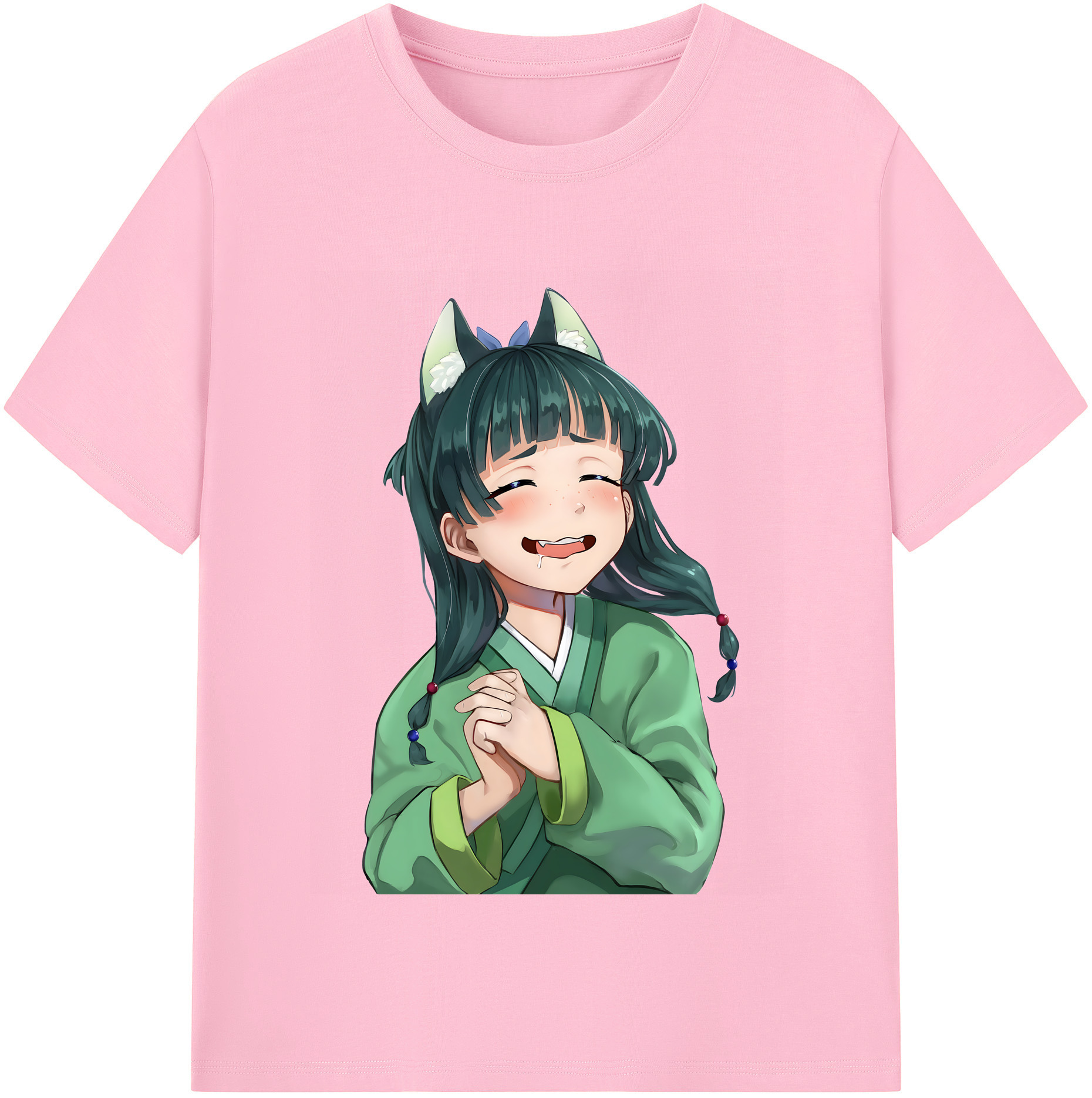 （画像用） 薬屋のひとりごと The Apothecary Diaries 綿100％半袖Tシャツ（フロントプリント）