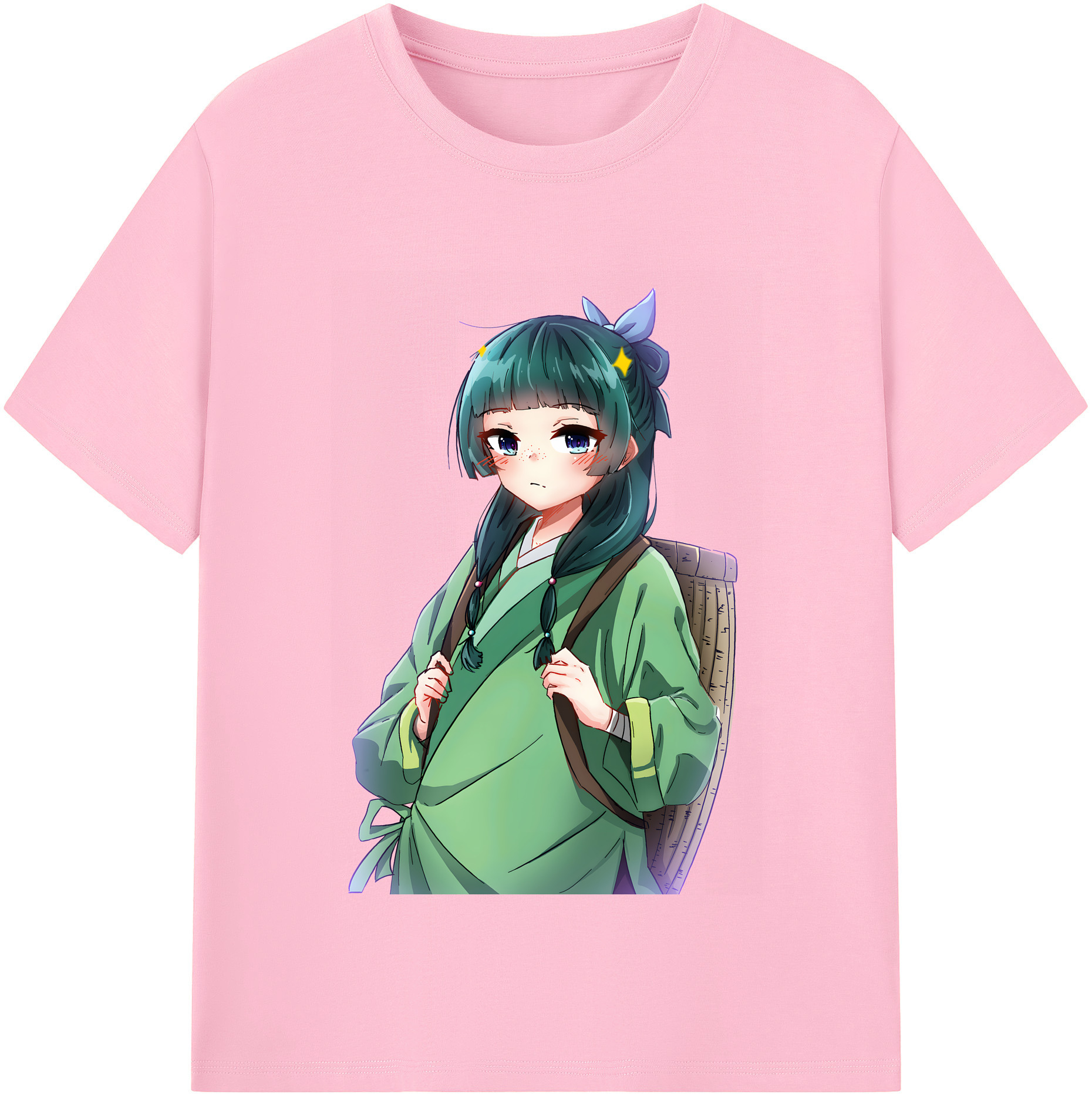 （画像用） 薬屋のひとりごと The Apothecary Diaries 綿100％半袖Tシャツ（フロントプリント）