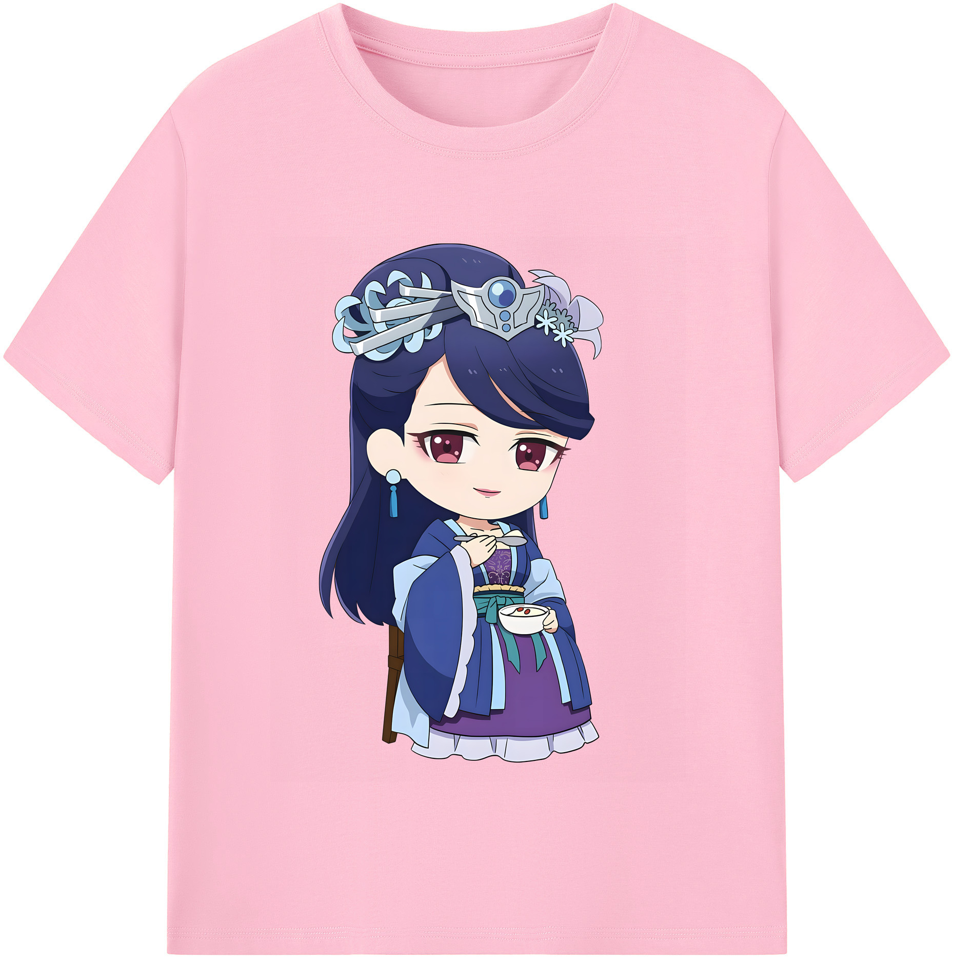 （画像用） 薬屋のひとりごと The Apothecary Diaries 綿100％半袖Tシャツ（フロントプリント）