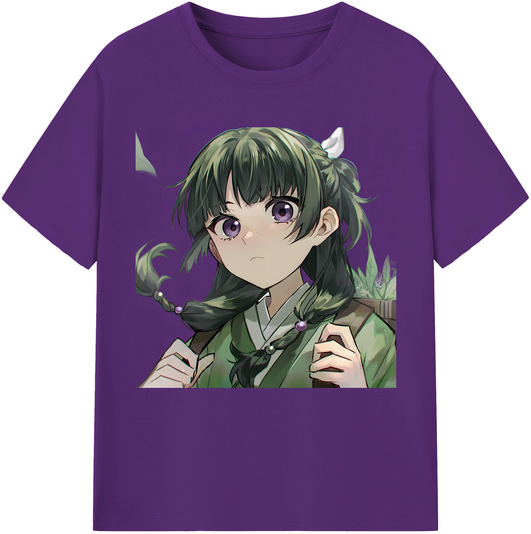 （画像用） 薬屋のひとりごと The Apothecary Diaries 綿100％半袖Tシャツ（フロントプリント）