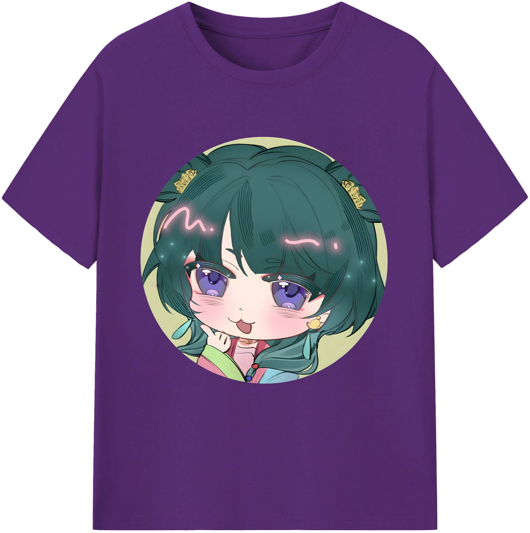 （画像用） 薬屋のひとりごと The Apothecary Diaries 綿100％半袖Tシャツ（フロントプリント）