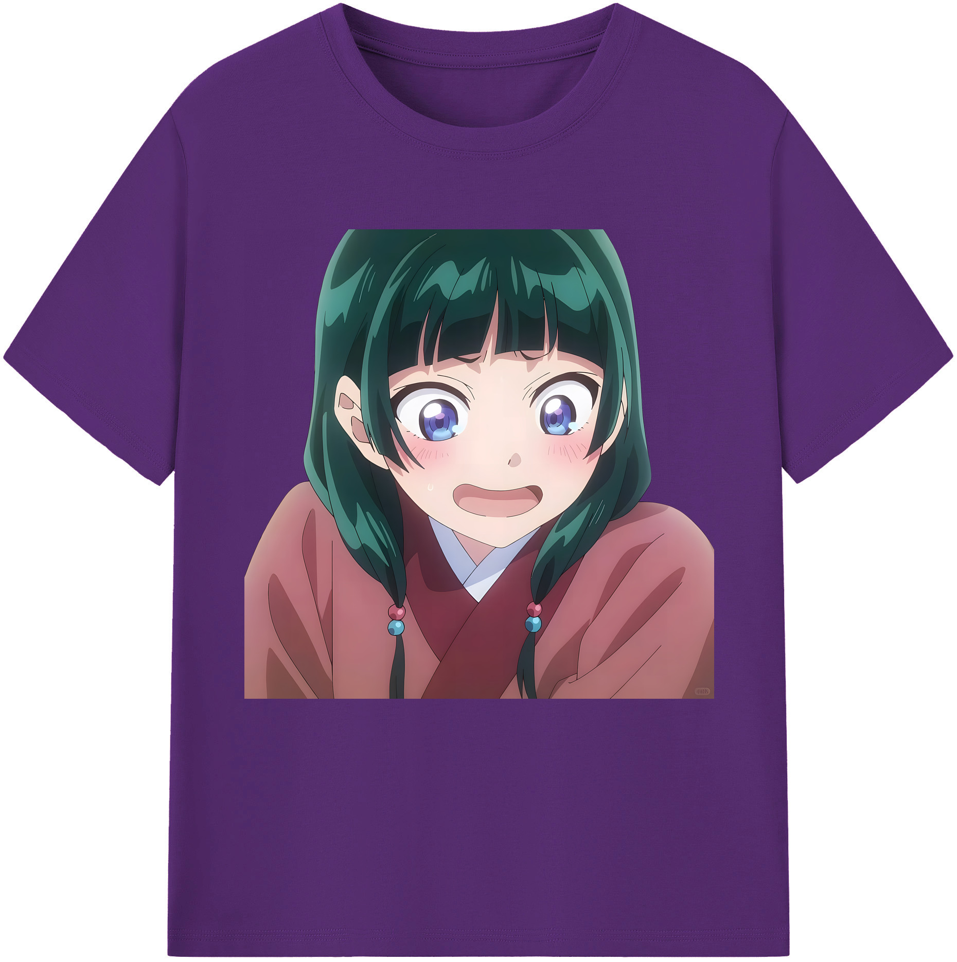 （画像用） 薬屋のひとりごと The Apothecary Diaries 綿100％半袖Tシャツ（フロントプリント）