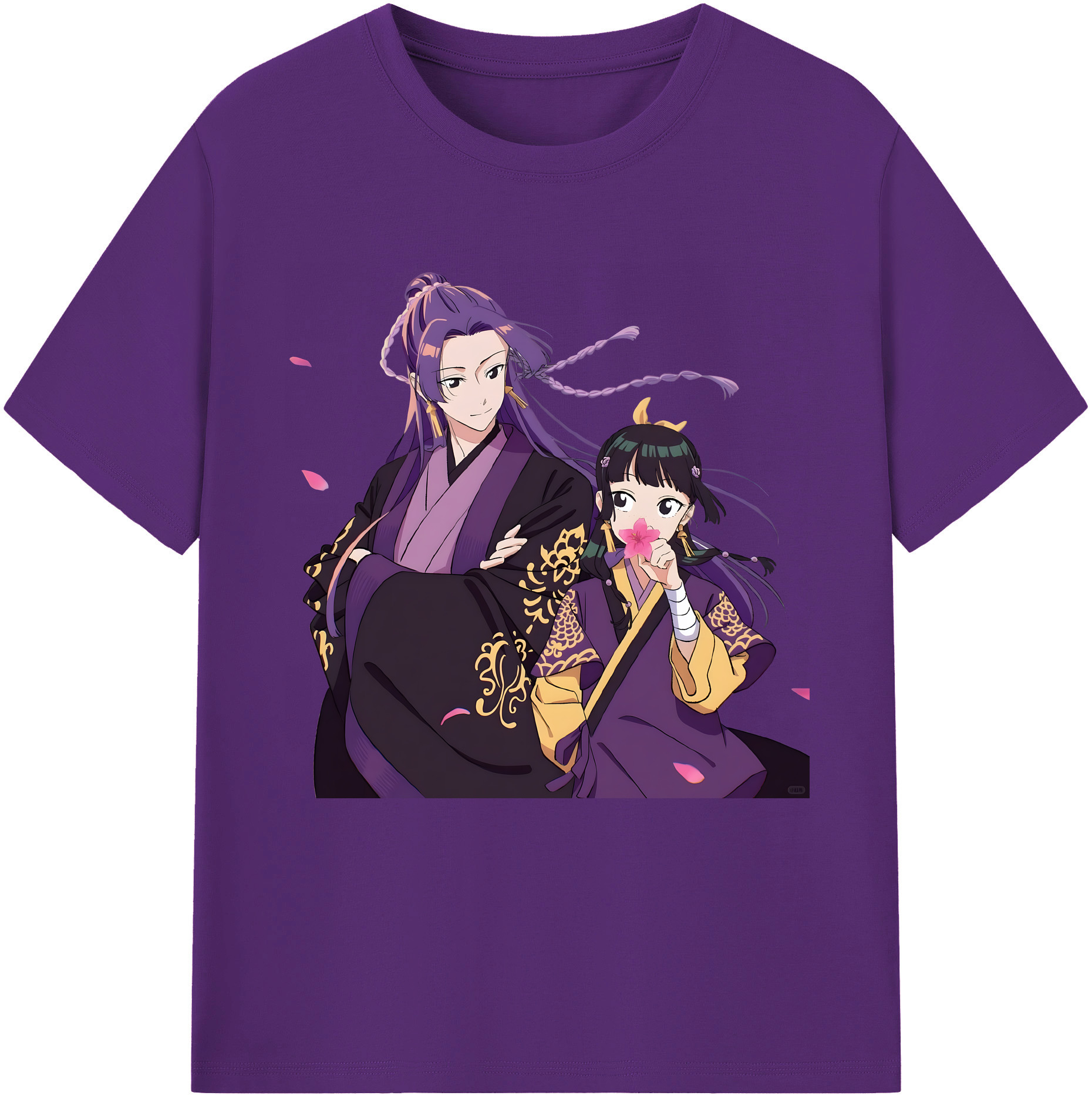 （画像用） 薬屋のひとりごと The Apothecary Diaries 綿100％半袖Tシャツ（フロントプリント）