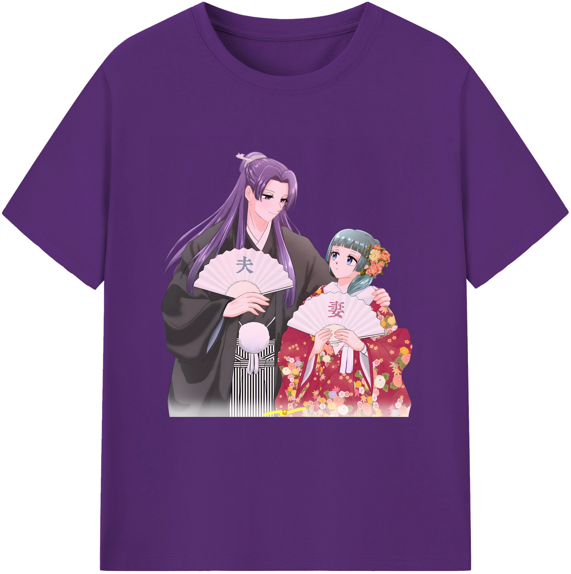 （画像用） 薬屋のひとりごと The Apothecary Diaries 綿100％半袖Tシャツ（フロントプリント）