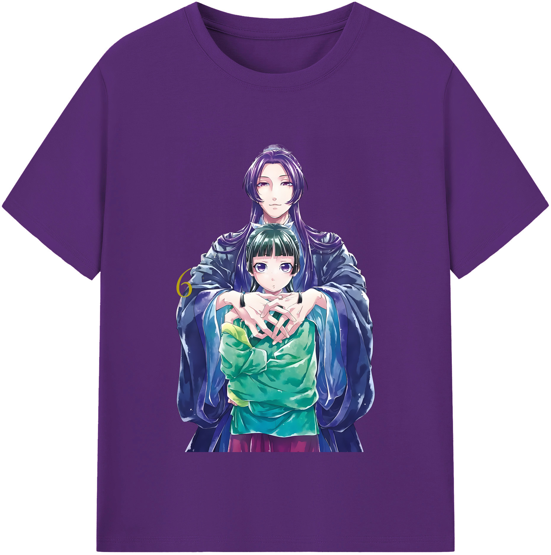 （画像用） 薬屋のひとりごと The Apothecary Diaries 綿100％半袖Tシャツ（フロントプリント）