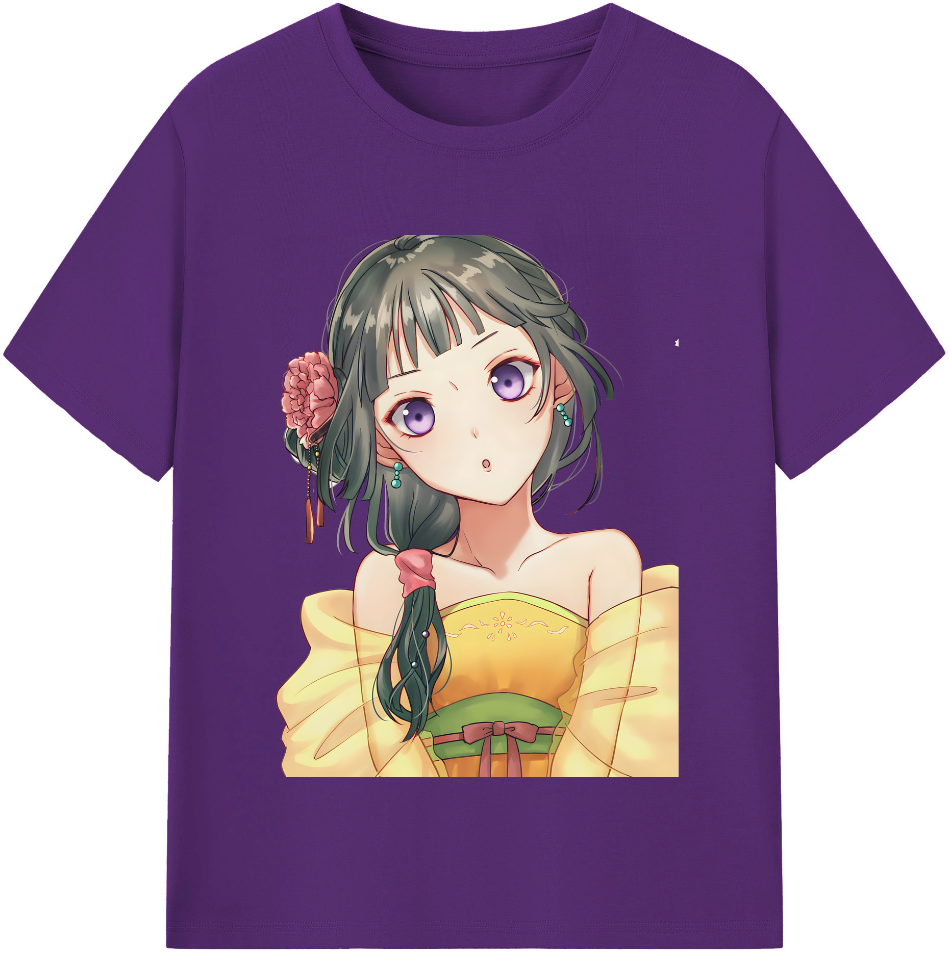 （画像用） 薬屋のひとりごと The Apothecary Diaries 綿100％半袖Tシャツ（フロントプリント）