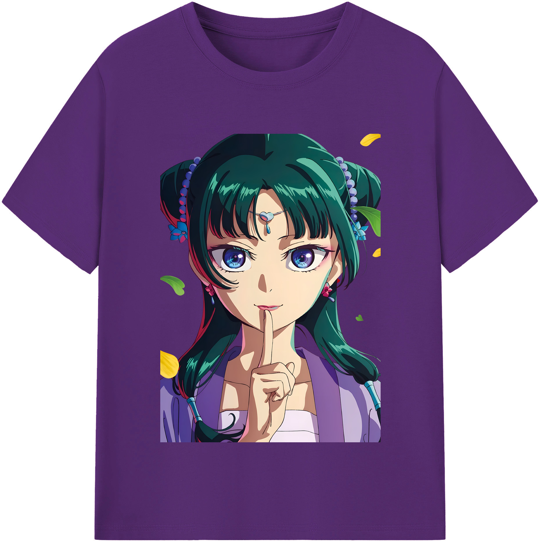 （画像用） 薬屋のひとりごと The Apothecary Diaries 綿100％半袖Tシャツ（フロントプリント）