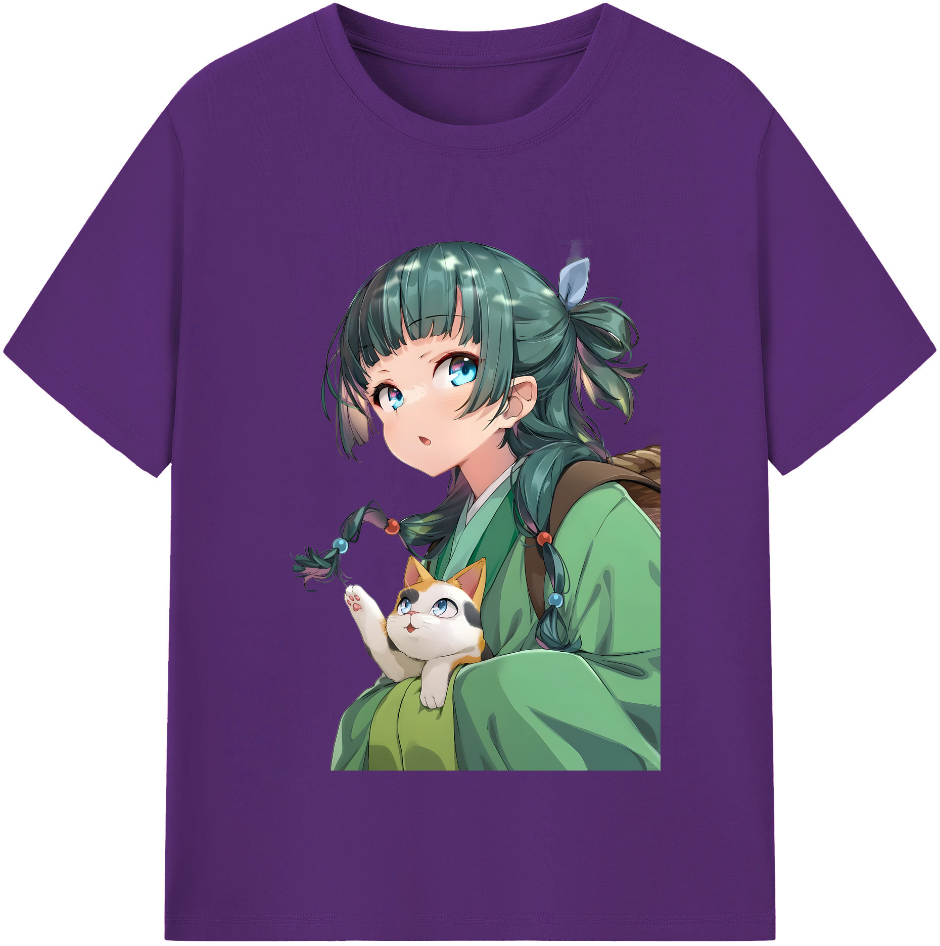 （画像用） 薬屋のひとりごと The Apothecary Diaries 綿100％半袖Tシャツ（フロントプリント）