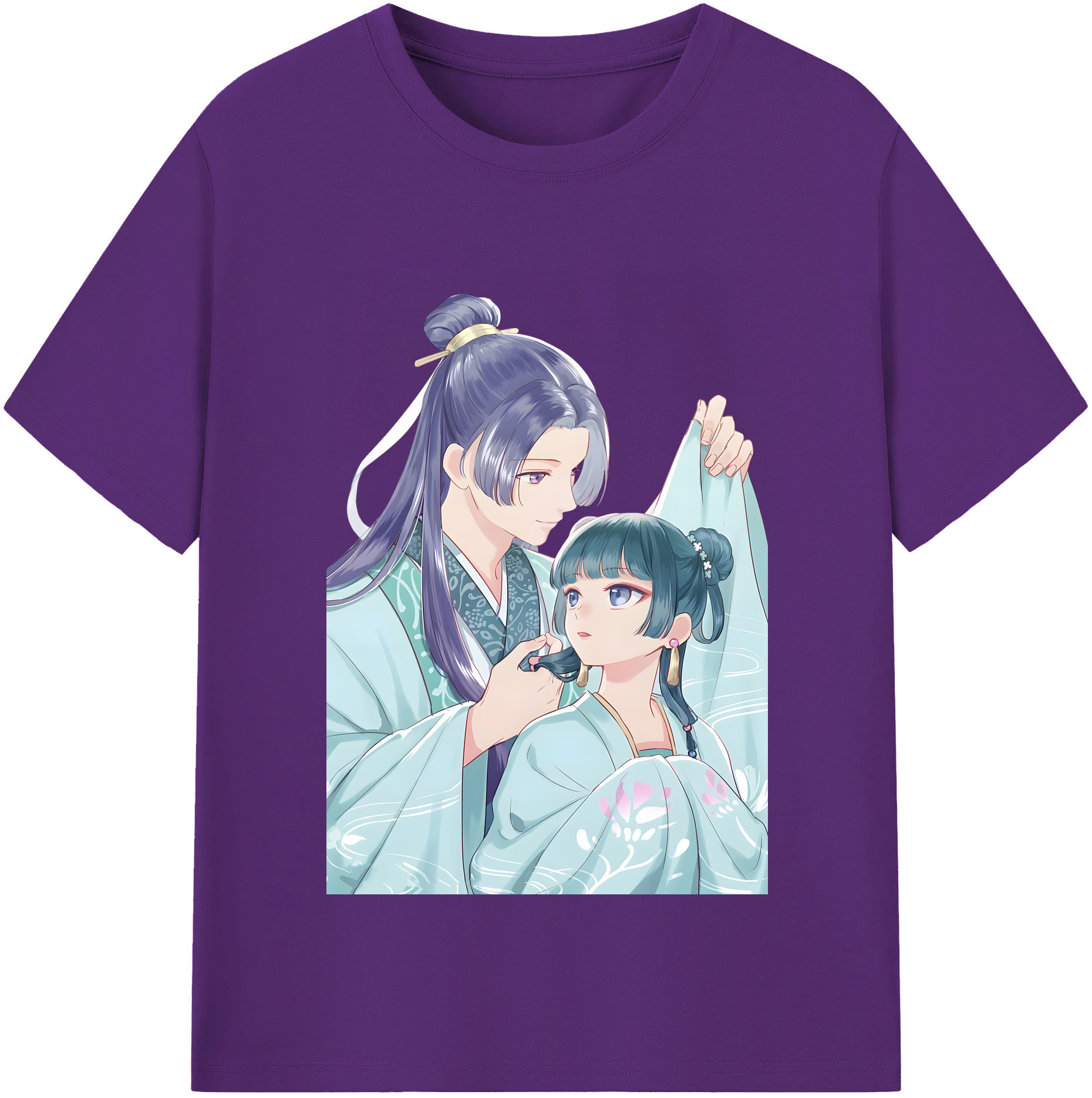 （画像用） 薬屋のひとりごと The Apothecary Diaries 綿100％半袖Tシャツ（フロントプリント）