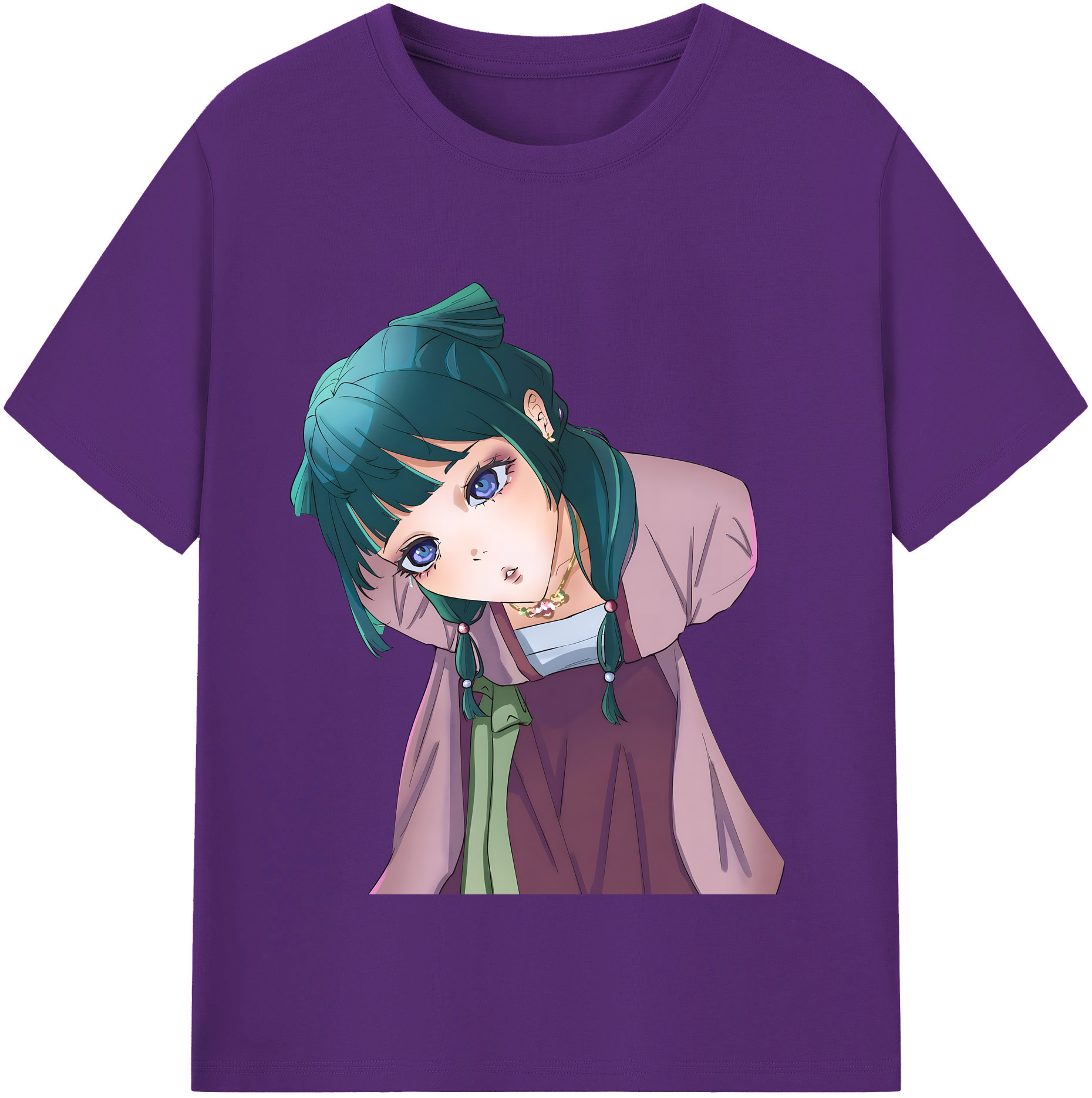（画像用） 薬屋のひとりごと The Apothecary Diaries 綿100％半袖Tシャツ（フロントプリント）