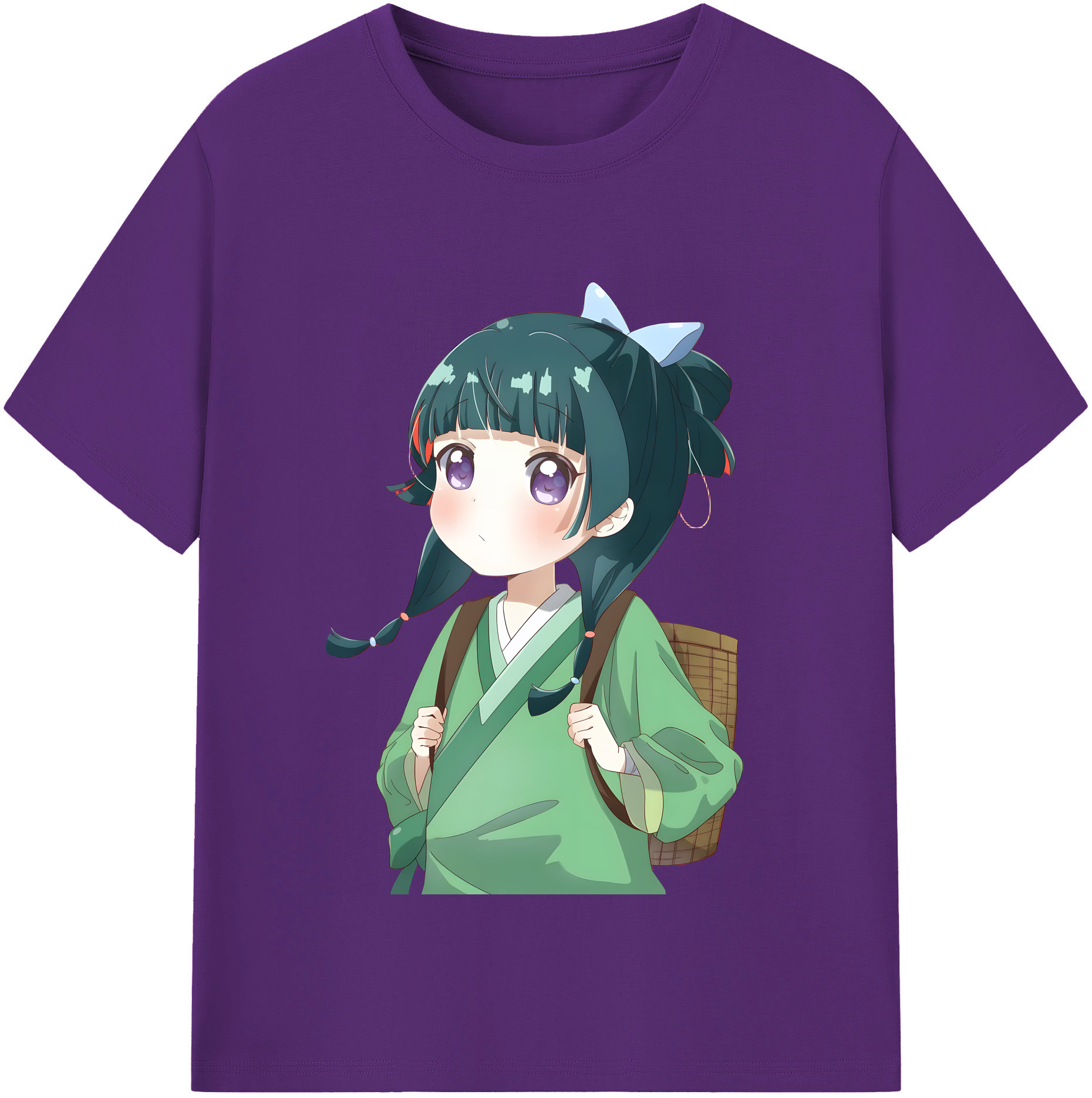 （画像用） 薬屋のひとりごと The Apothecary Diaries 綿100％半袖Tシャツ（フロントプリント）