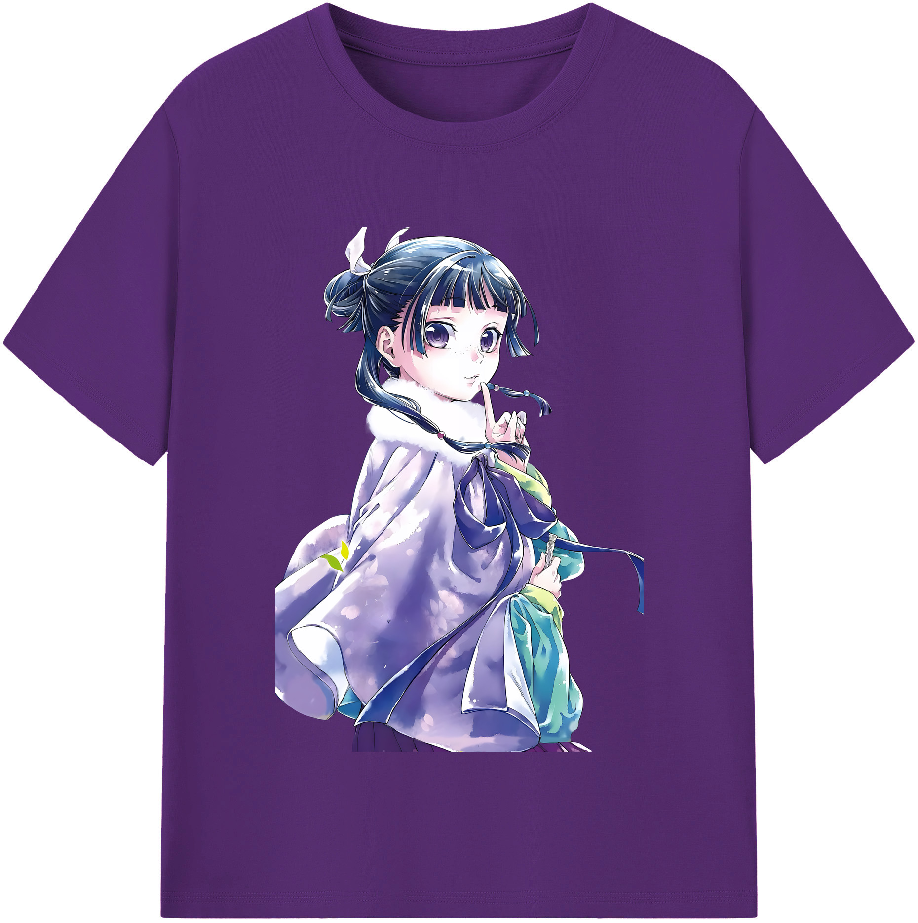 （画像用） 薬屋のひとりごと The Apothecary Diaries 綿100％半袖Tシャツ（フロントプリント）