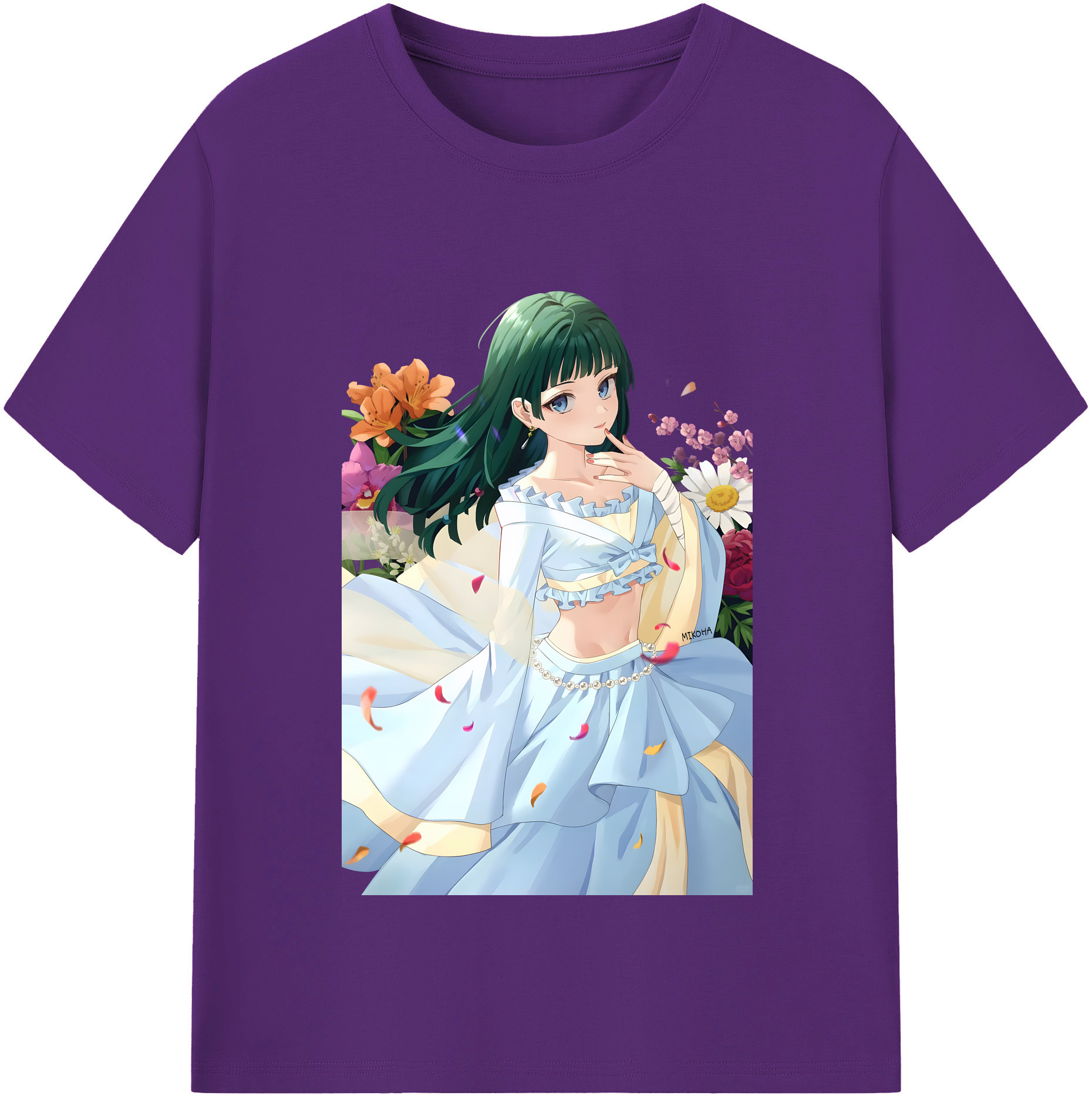 （画像用） 薬屋のひとりごと The Apothecary Diaries 綿100％半袖Tシャツ（フロントプリント）