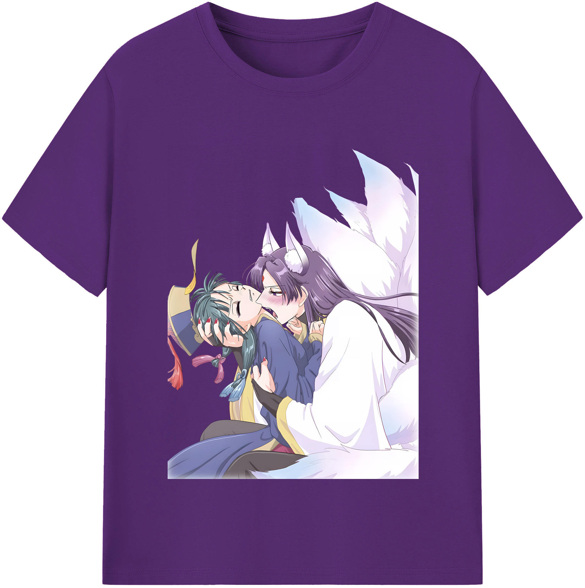 （画像用） 薬屋のひとりごと The Apothecary Diaries 綿100％半袖Tシャツ（フロントプリント）