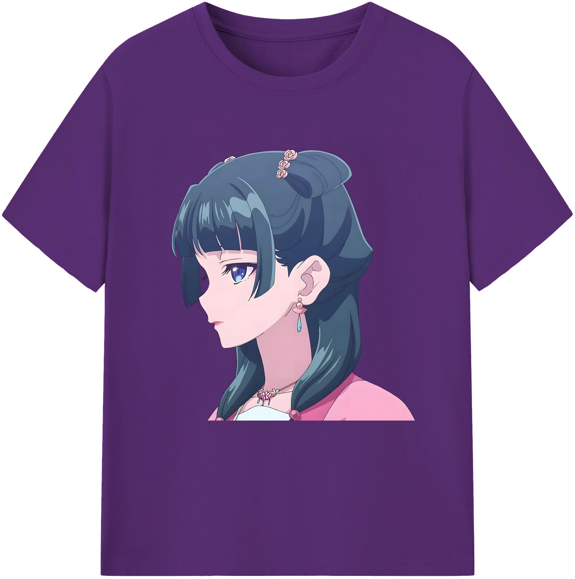 （画像用） 薬屋のひとりごと The Apothecary Diaries 綿100％半袖Tシャツ（フロントプリント）