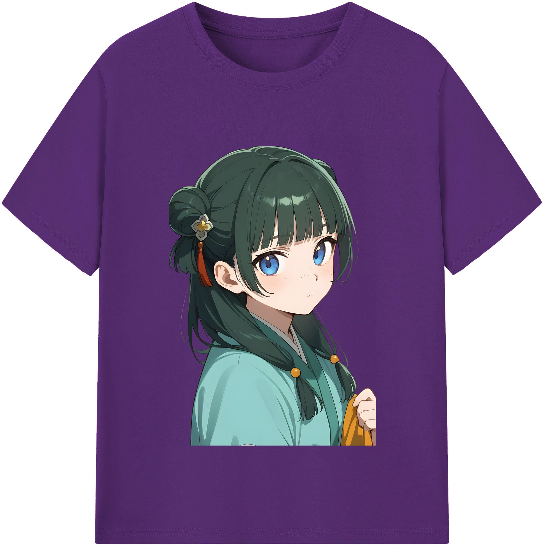 （画像用） 薬屋のひとりごと The Apothecary Diaries 綿100％半袖Tシャツ（フロントプリント）