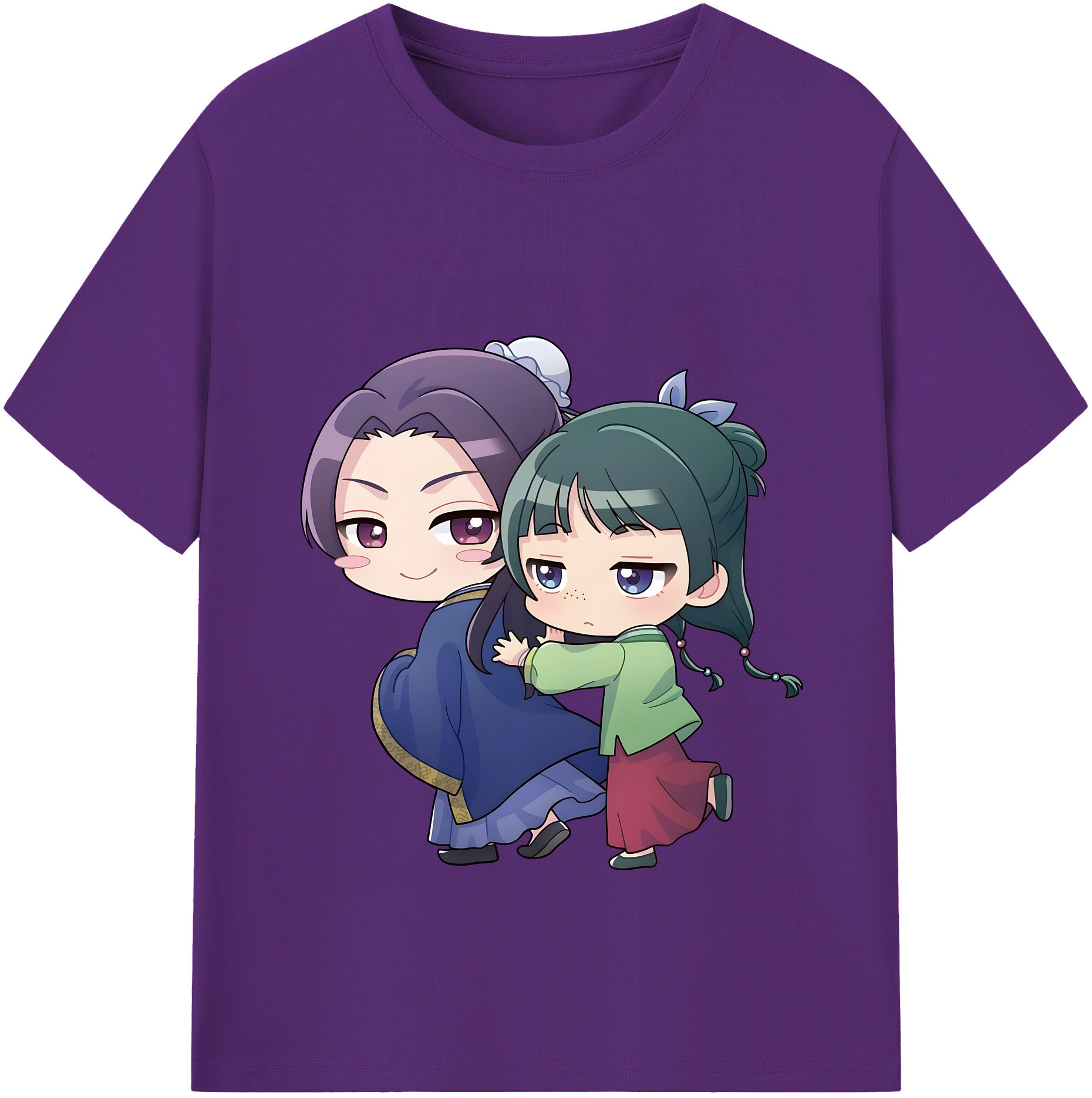 （画像用） 薬屋のひとりごと The Apothecary Diaries 綿100％半袖Tシャツ（フロントプリント）