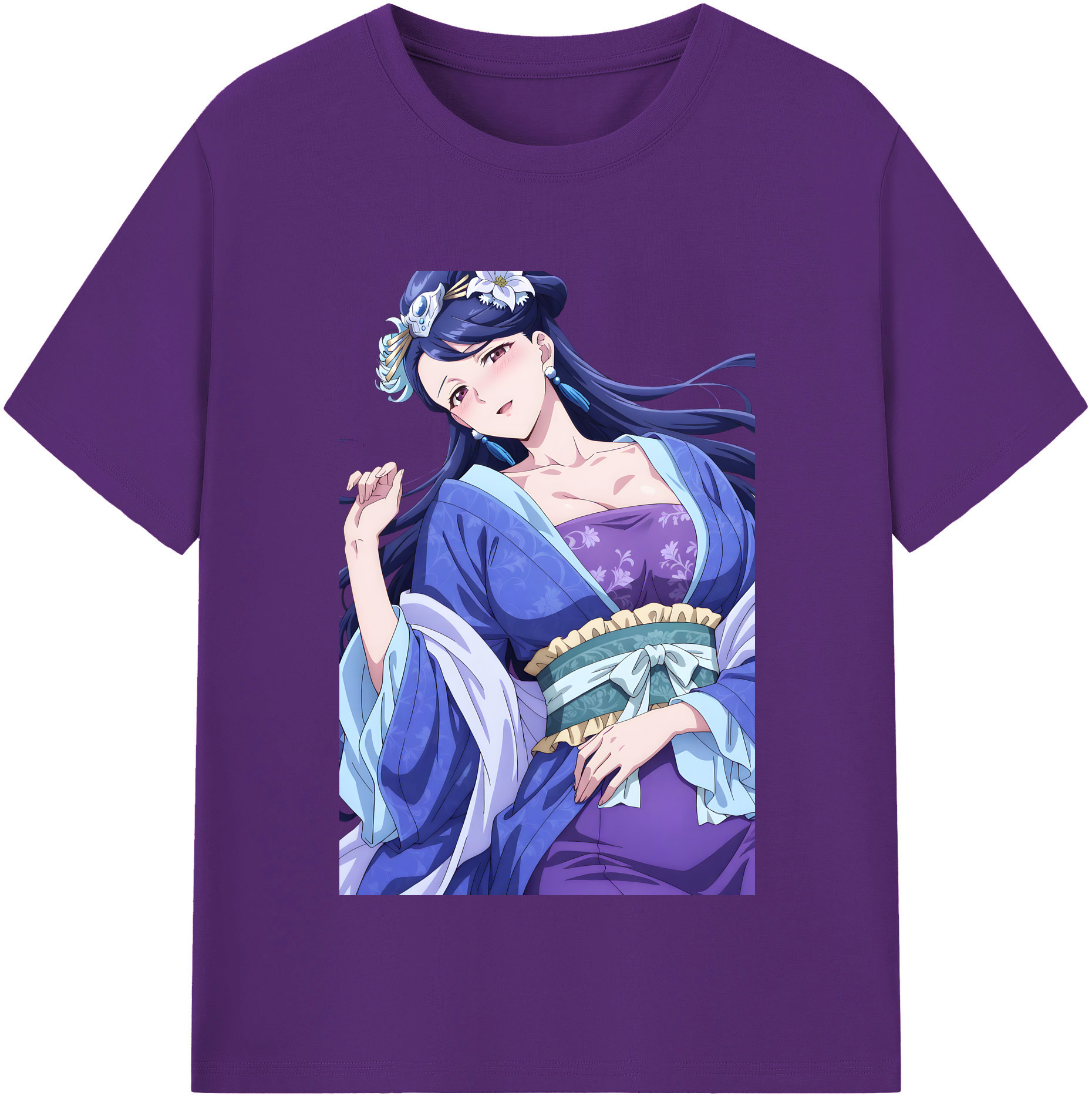 （画像用） 薬屋のひとりごと The Apothecary Diaries 綿100％半袖Tシャツ（フロントプリント）