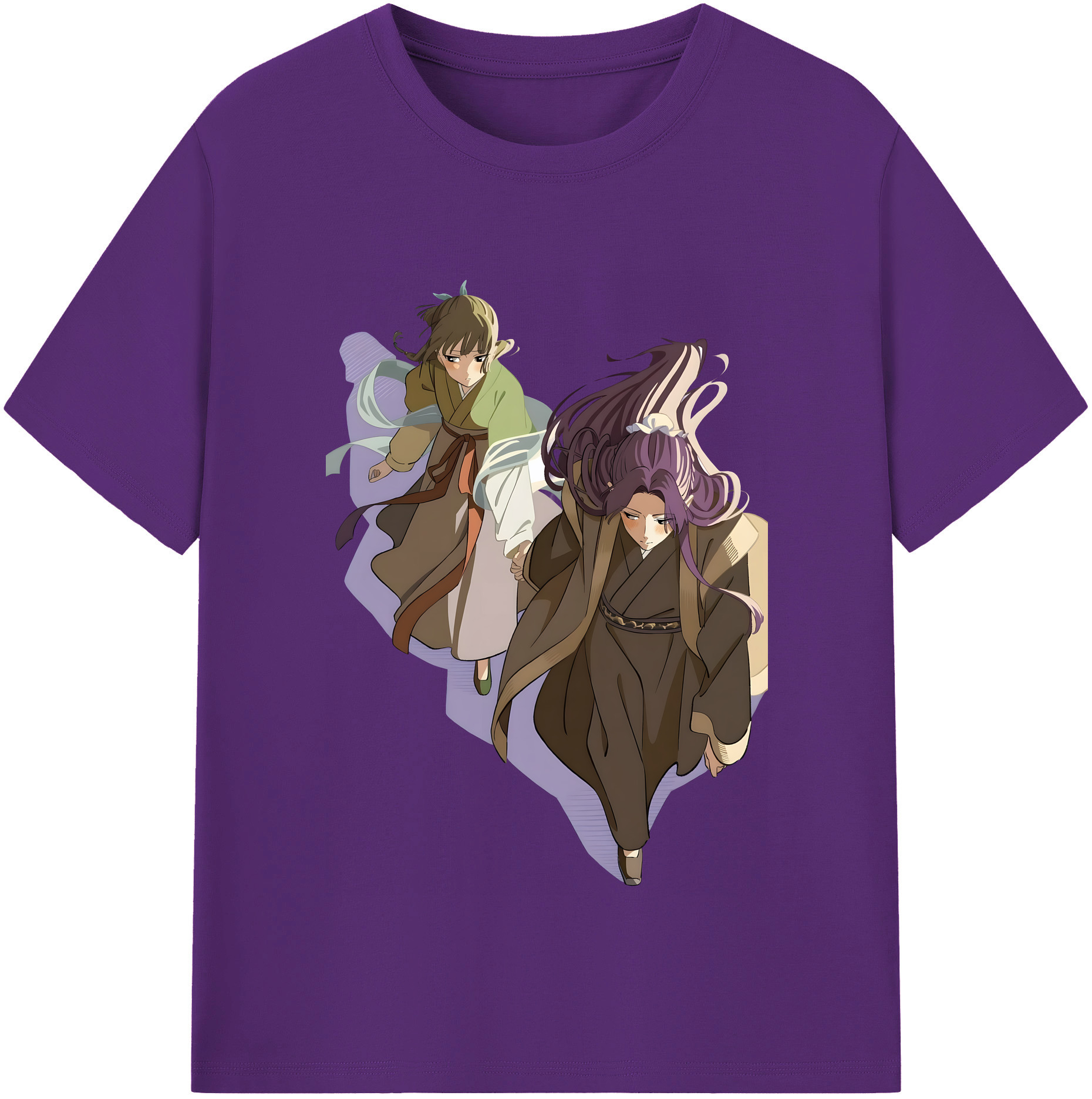 （画像用） 薬屋のひとりごと The Apothecary Diaries 綿100％半袖Tシャツ（フロントプリント）