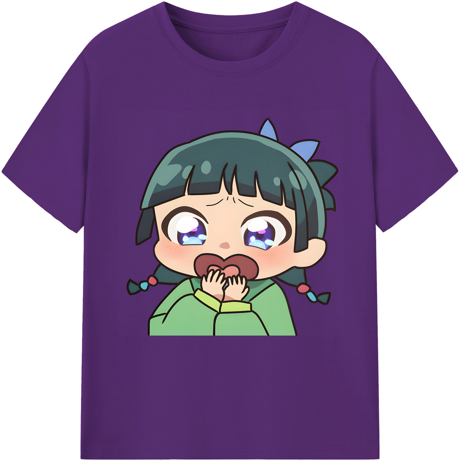 （画像用） 薬屋のひとりごと The Apothecary Diaries 綿100％半袖Tシャツ（フロントプリント）