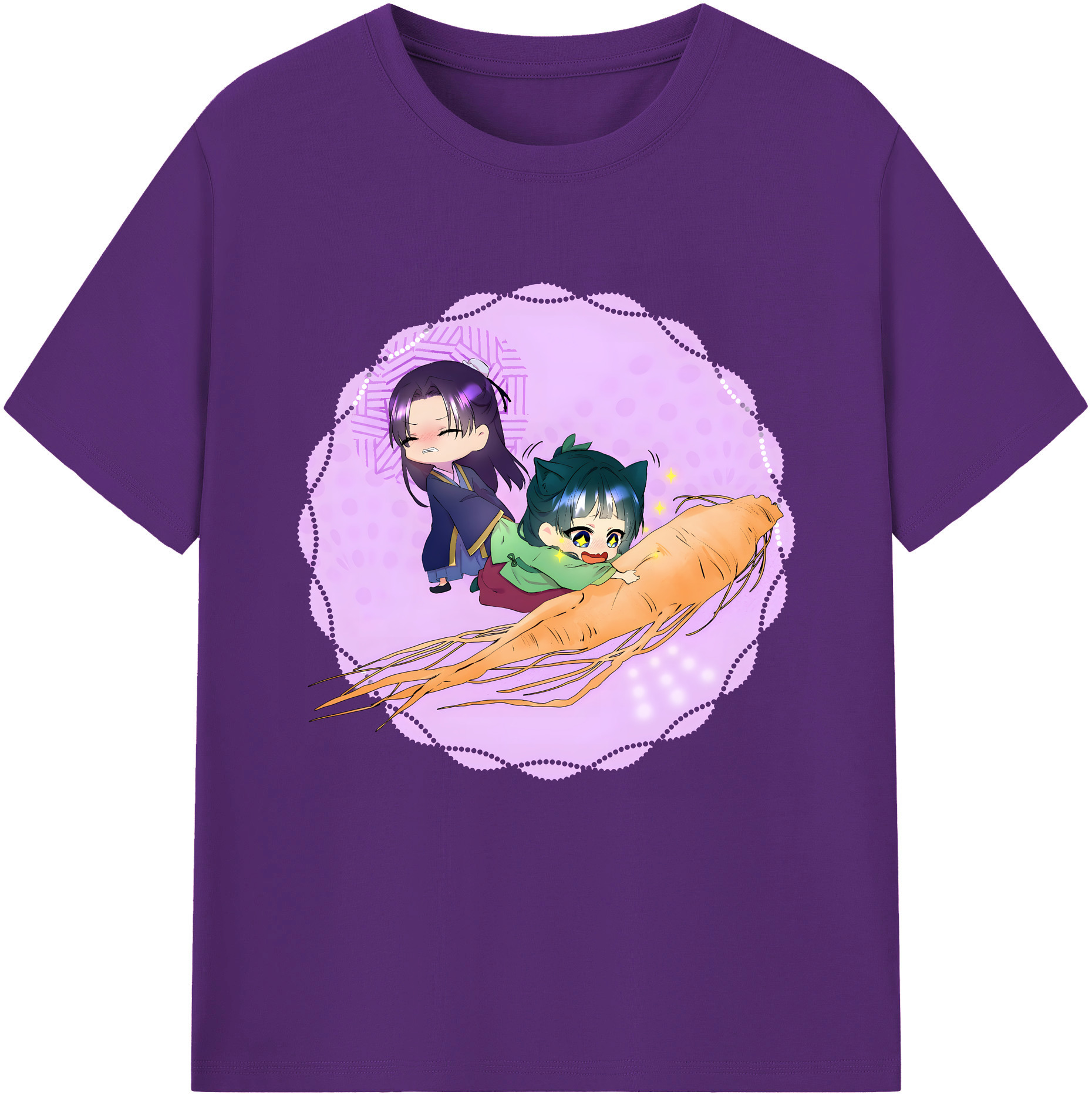 （画像用） 薬屋のひとりごと The Apothecary Diaries 綿100％半袖Tシャツ（フロントプリント）