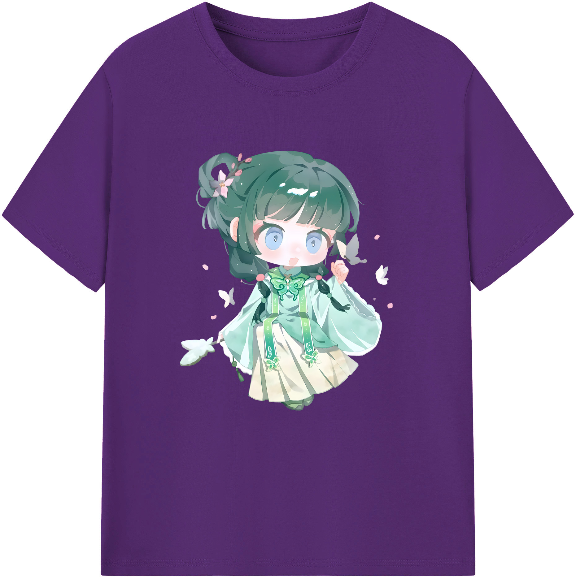 （画像用） 薬屋のひとりごと The Apothecary Diaries 綿100％半袖Tシャツ（フロントプリント）