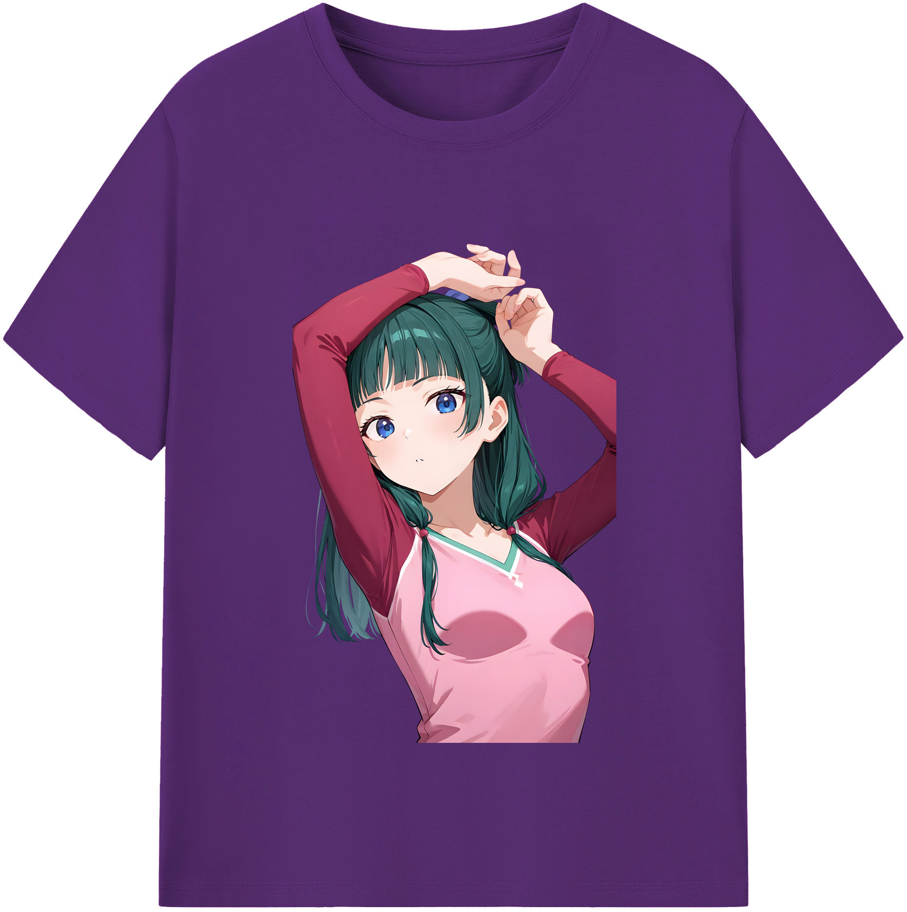 （画像用） 薬屋のひとりごと The Apothecary Diaries 綿100％半袖Tシャツ（フロントプリント）