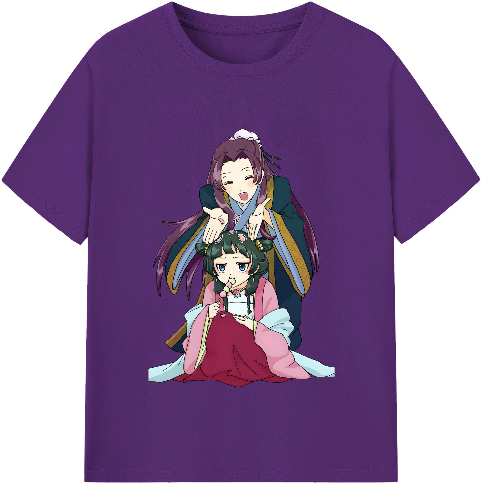 （画像用） 薬屋のひとりごと The Apothecary Diaries 綿100％半袖Tシャツ（フロントプリント）