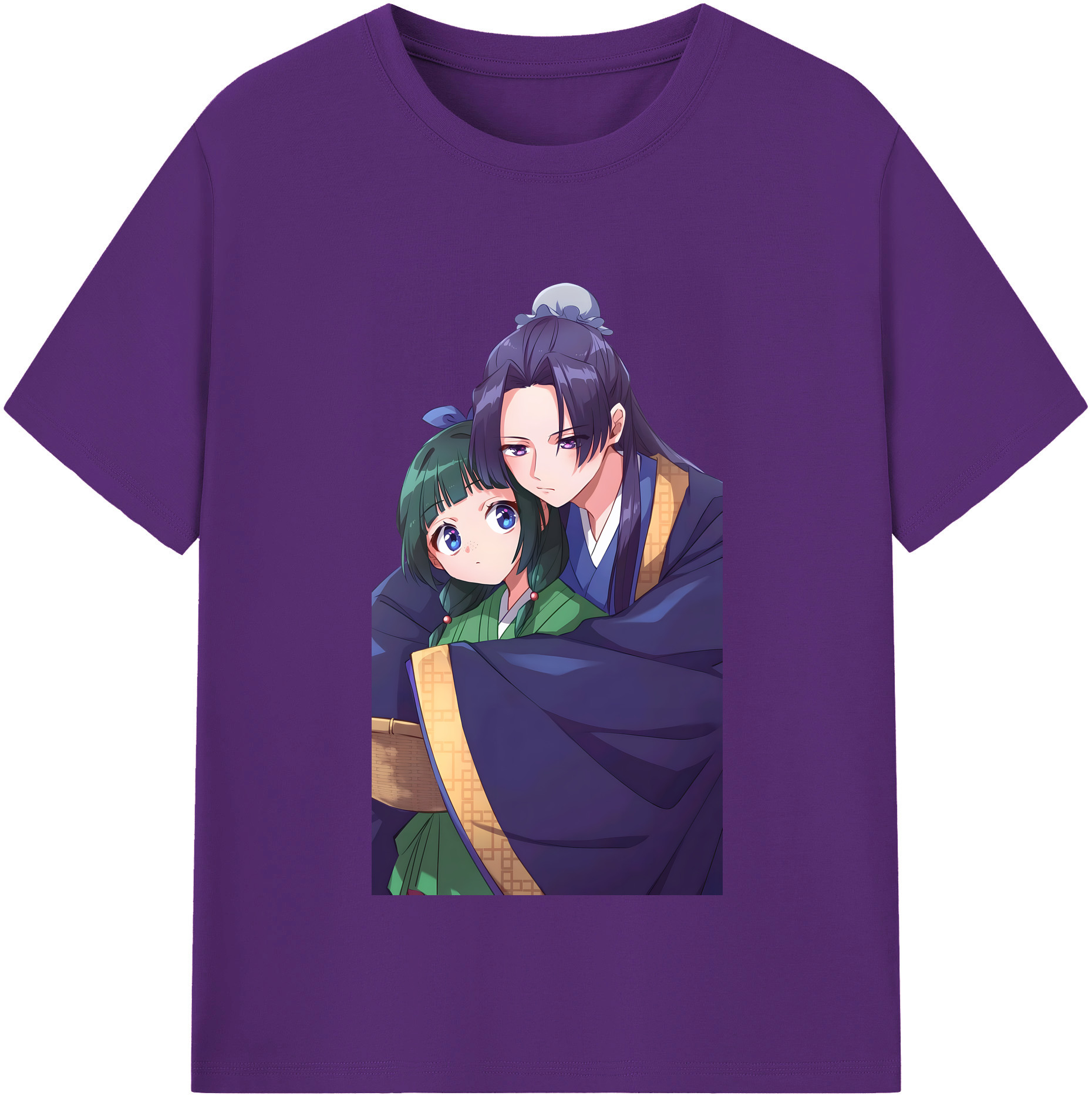（画像用） 薬屋のひとりごと The Apothecary Diaries 綿100％半袖Tシャツ（フロントプリント）