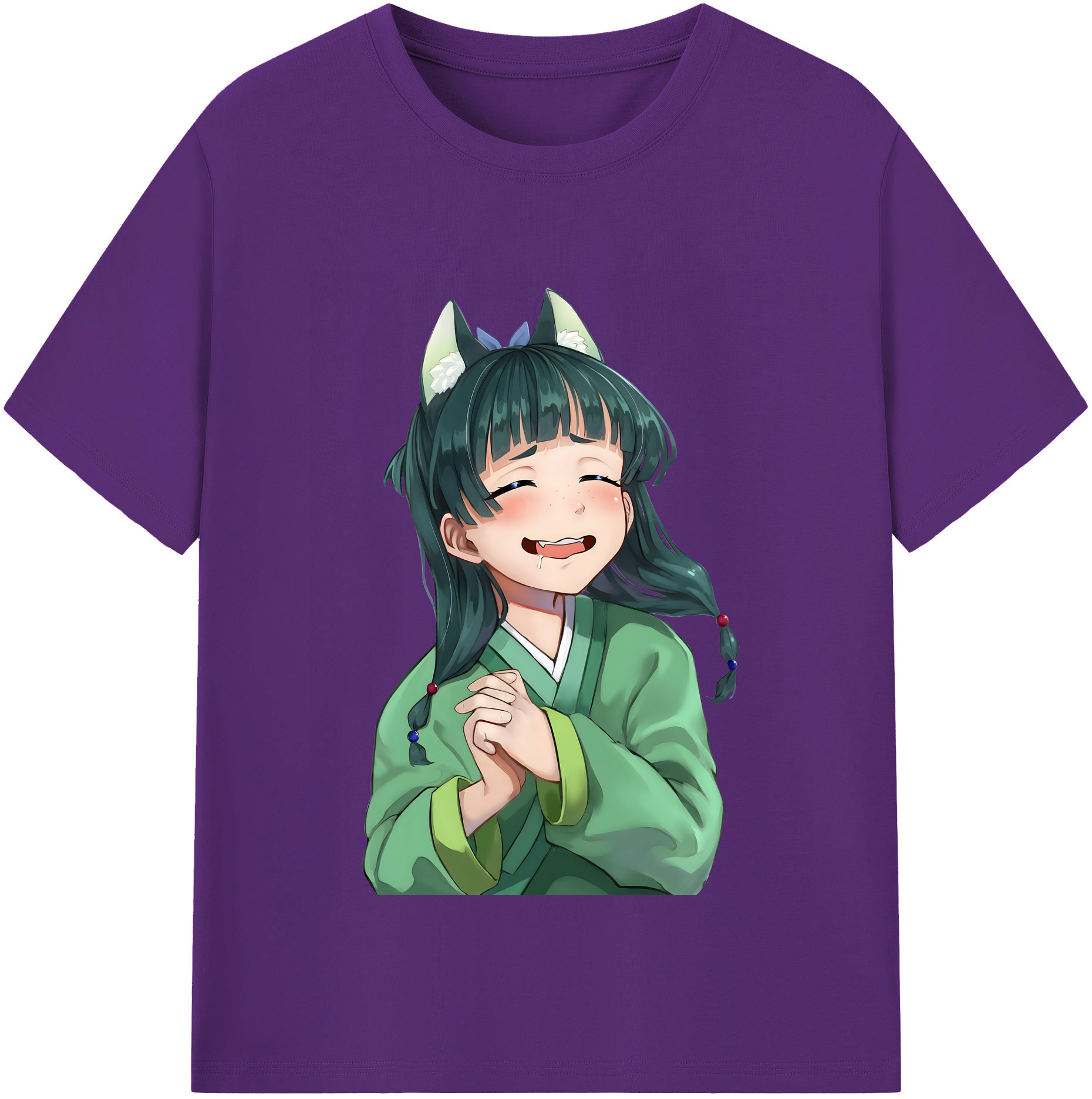 （画像用） 薬屋のひとりごと The Apothecary Diaries 綿100％半袖Tシャツ（フロントプリント）